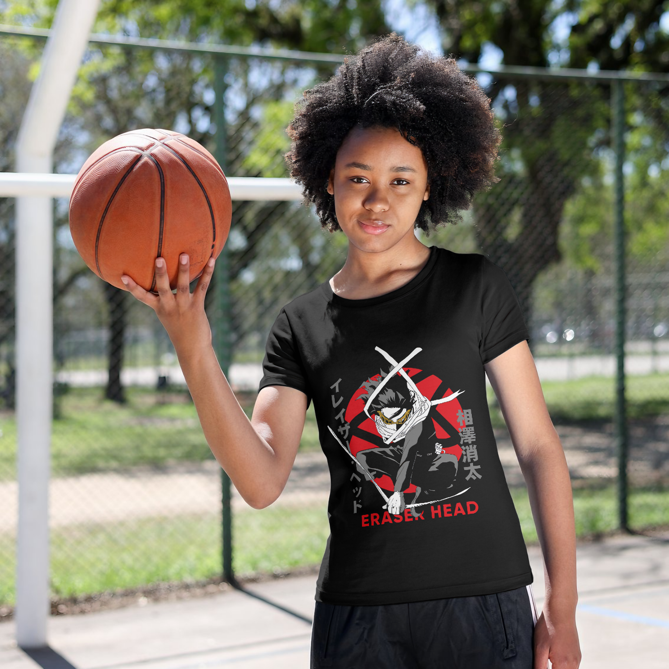 T-shirt Feminino My Hero Shota Aizawa