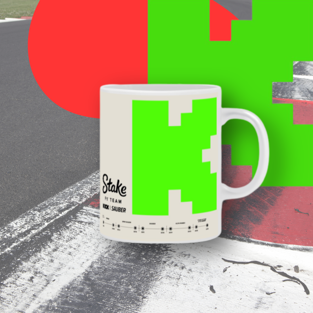 Caneca Colecionável F1 2025 - Stake Sauber