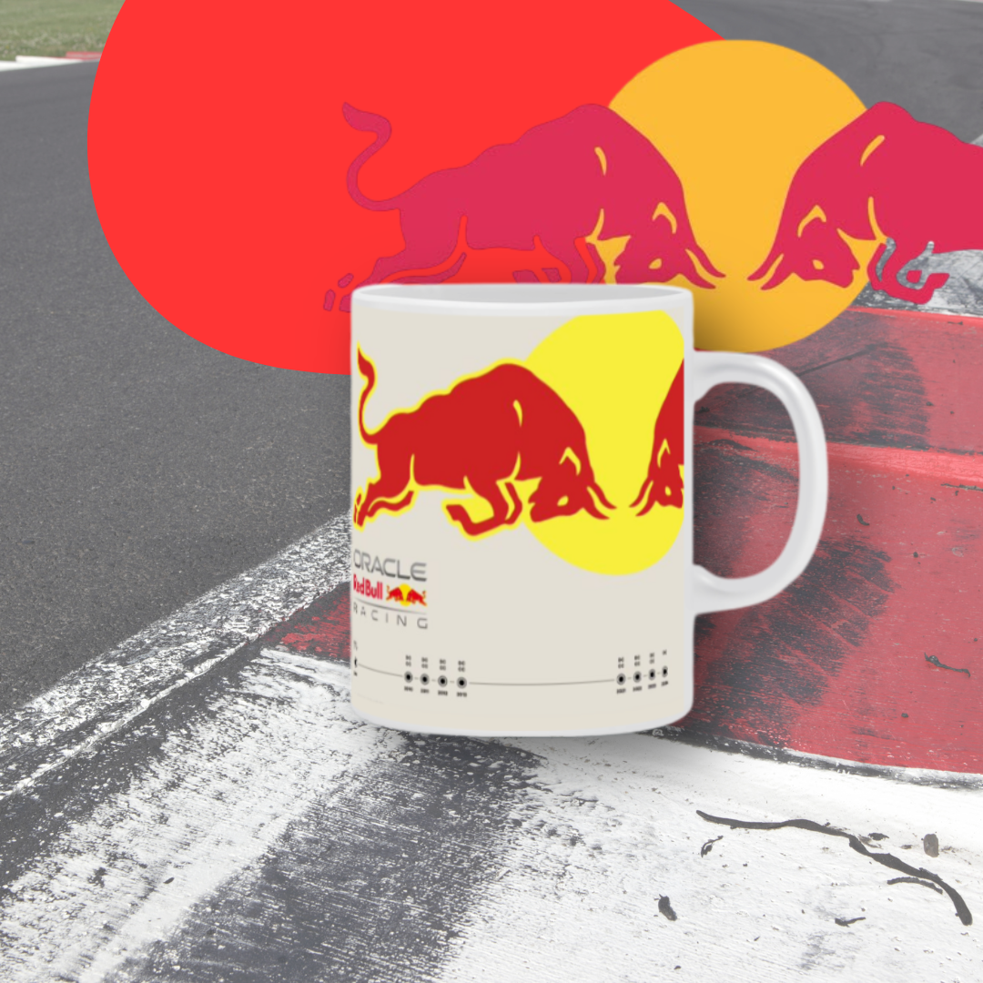 Caneca Colecionável F1 2025 - Oracle RedBull Racing