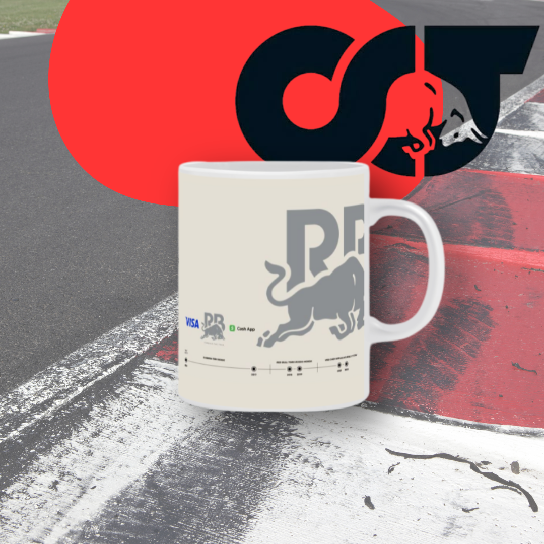 Caneca Colecionável F1 2025 - Racing Bulls