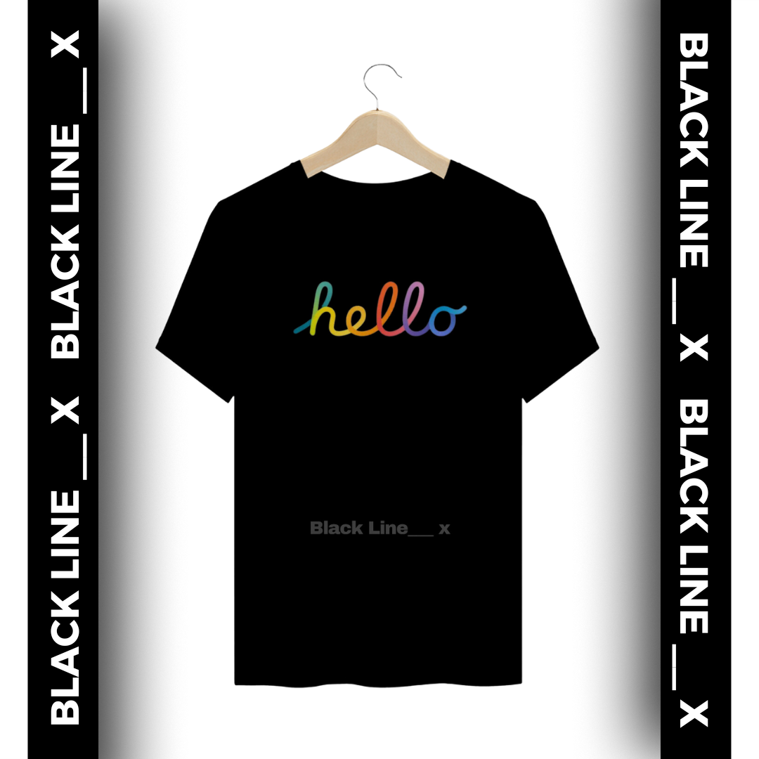 Camiseta Unissex Hello