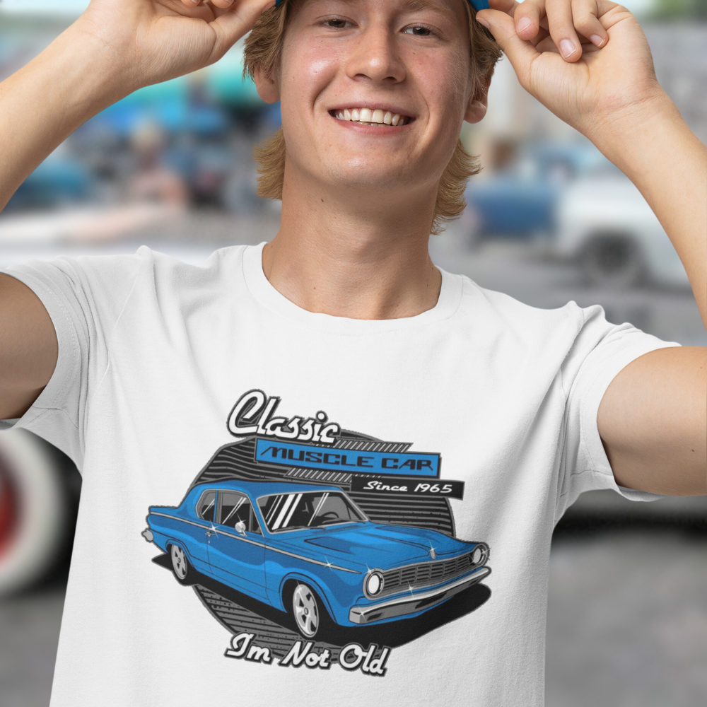 Camiseta Quality Classic Muscle Car - Unissex
