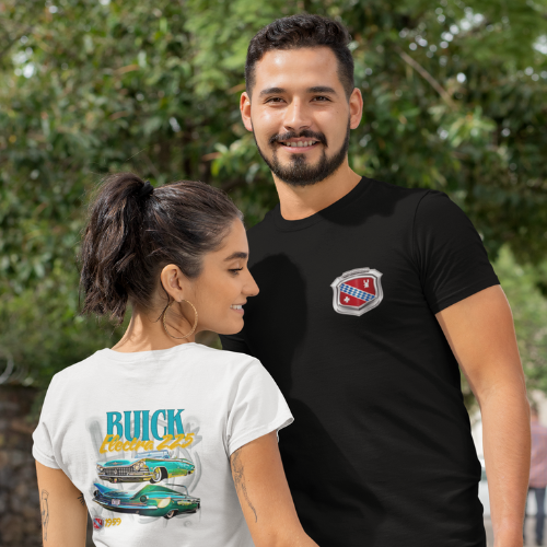 Camiseta Quality Buick Electra 225 1959  - Frete e Verso - Unissex