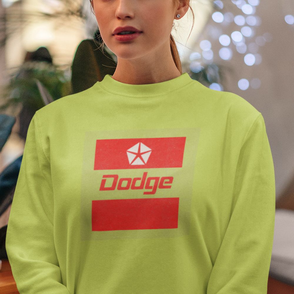 Moletom Dodge Clássico – “Orgulho Mopar, Tradição que Acelera” Unissex