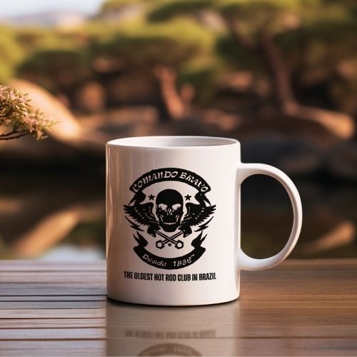 Caneca de Porcelana Comando Bravo