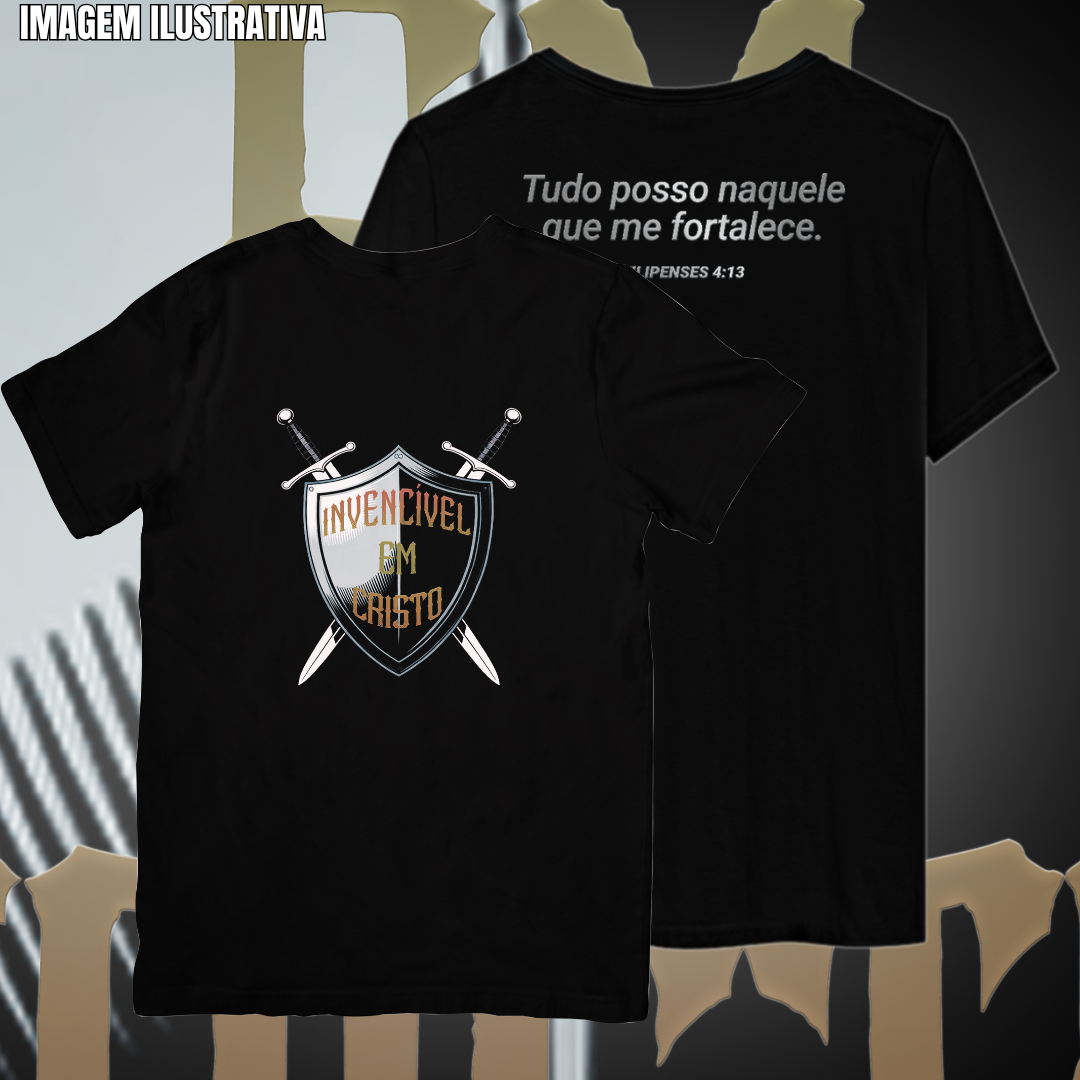 Invencível em Cristo [Unissex]