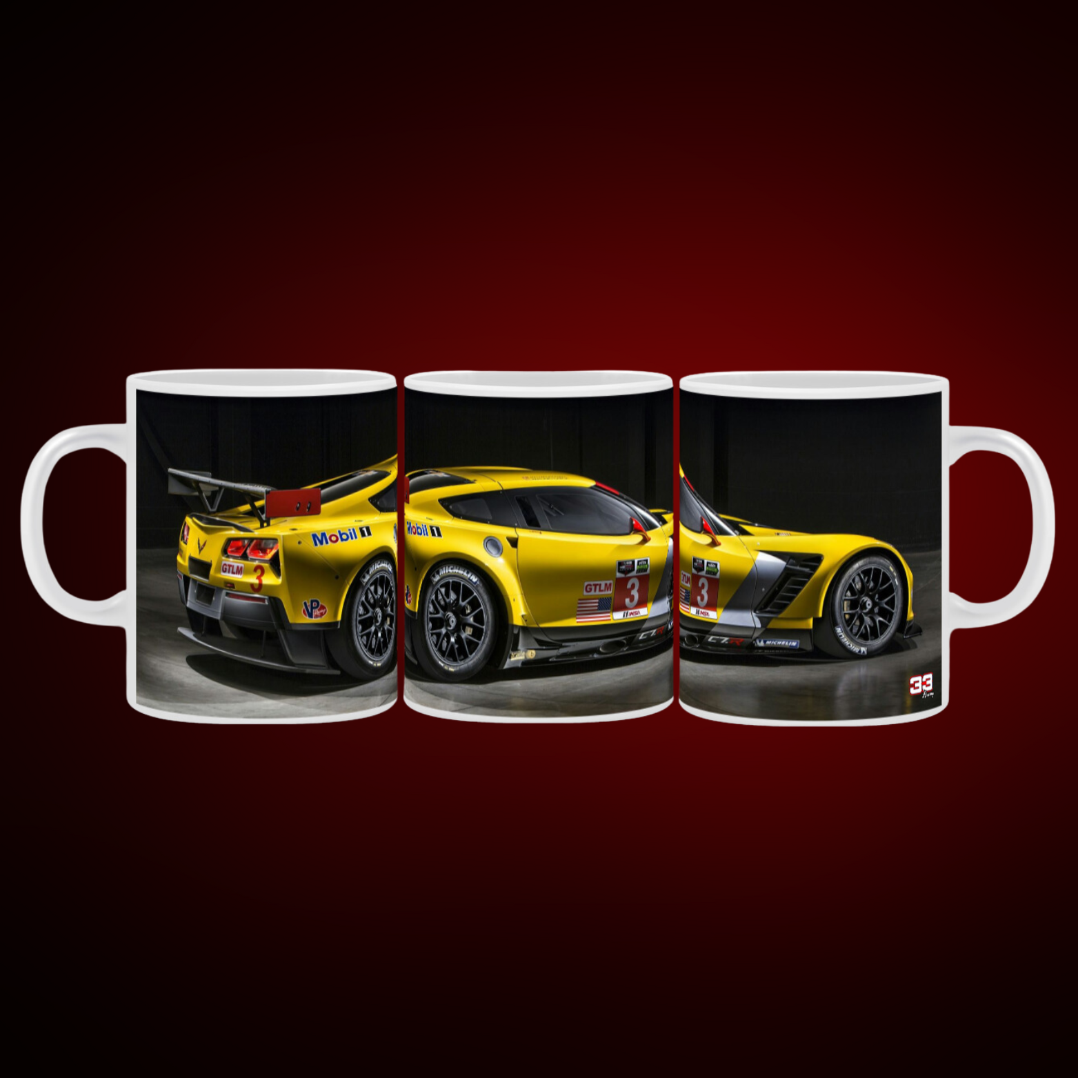 Corvette C6 - Elegância e Velocidade CANECA