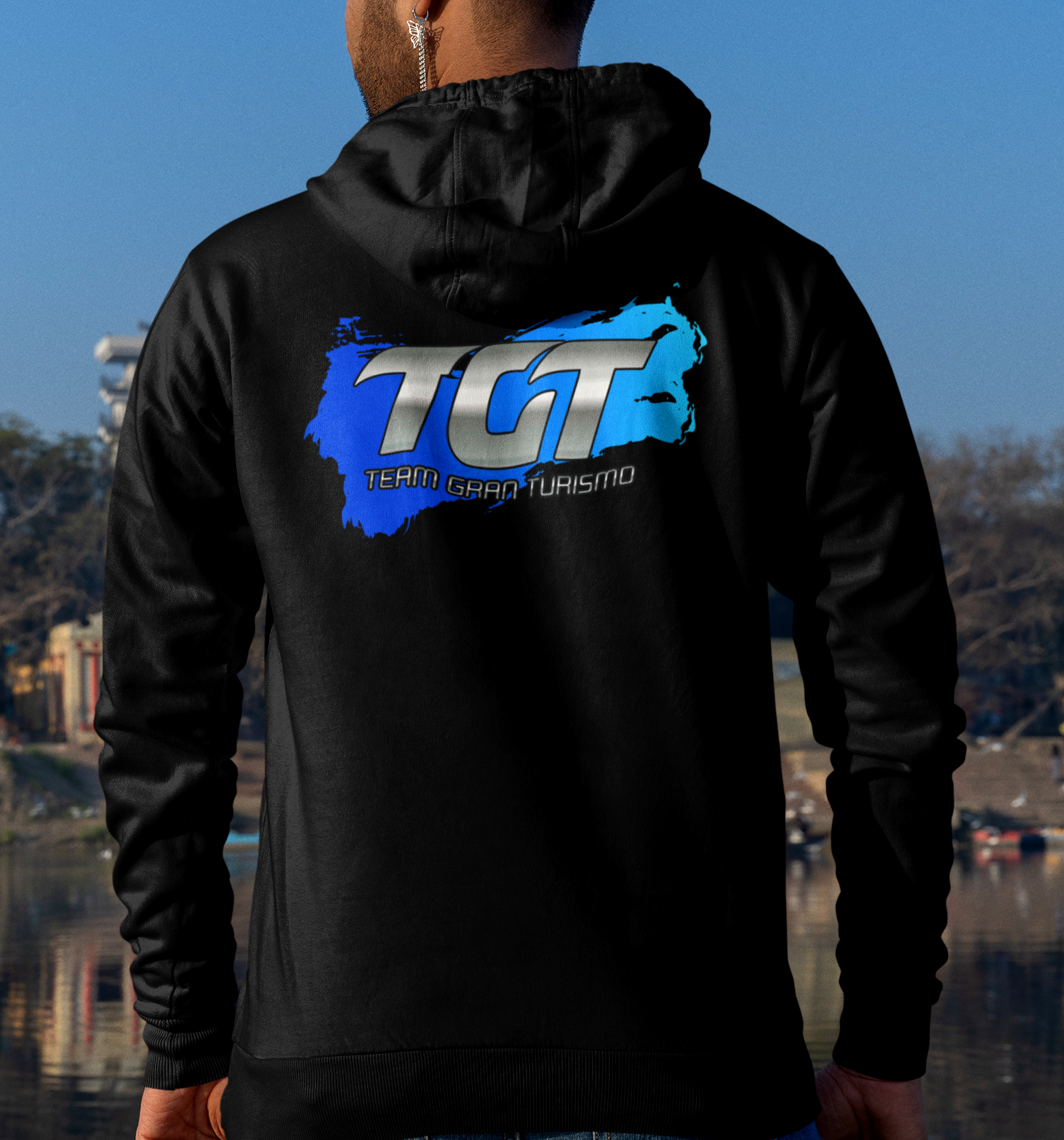 TGT Blue Moleton c/ ziper