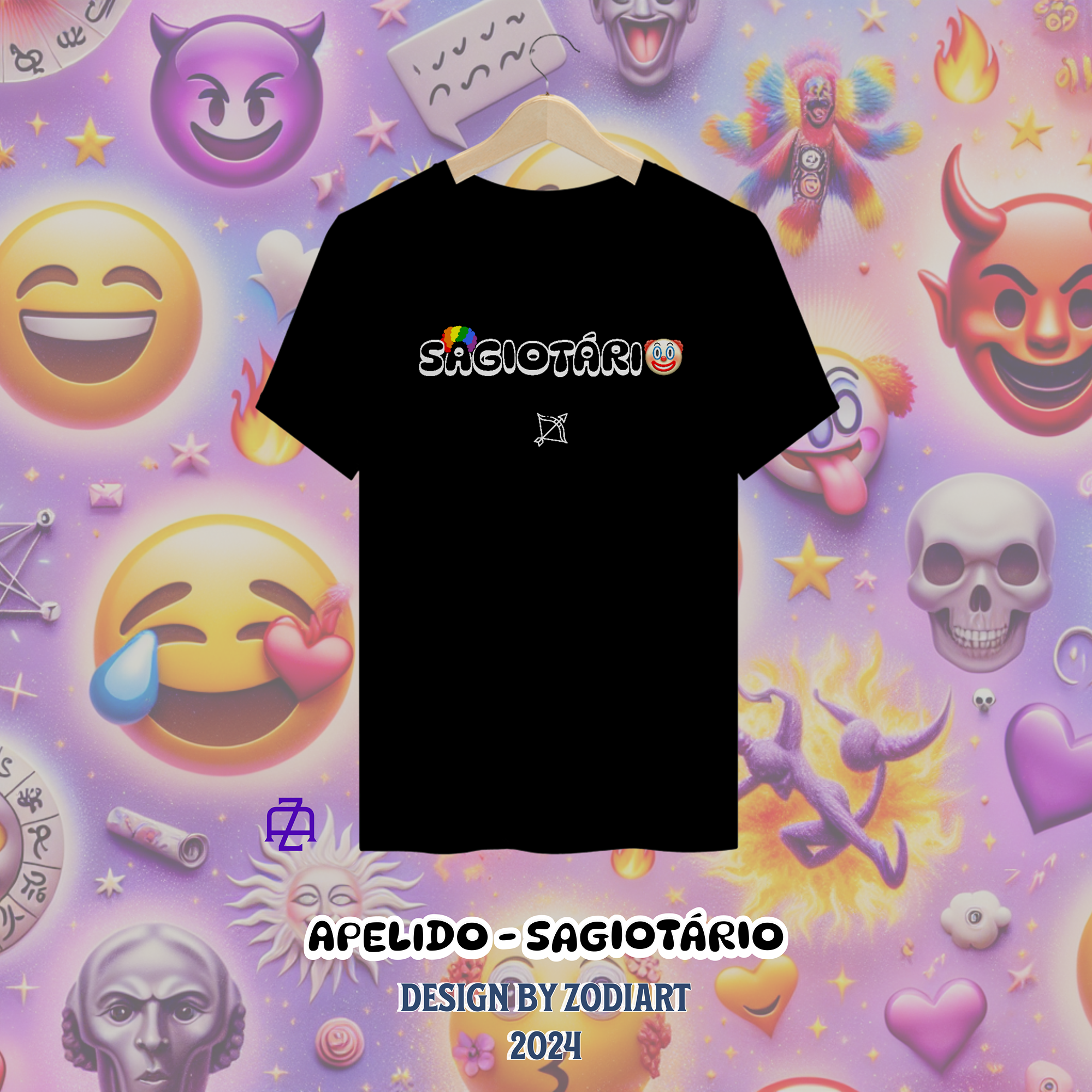 CAMISA SAGIOTÁRIO / PRETA