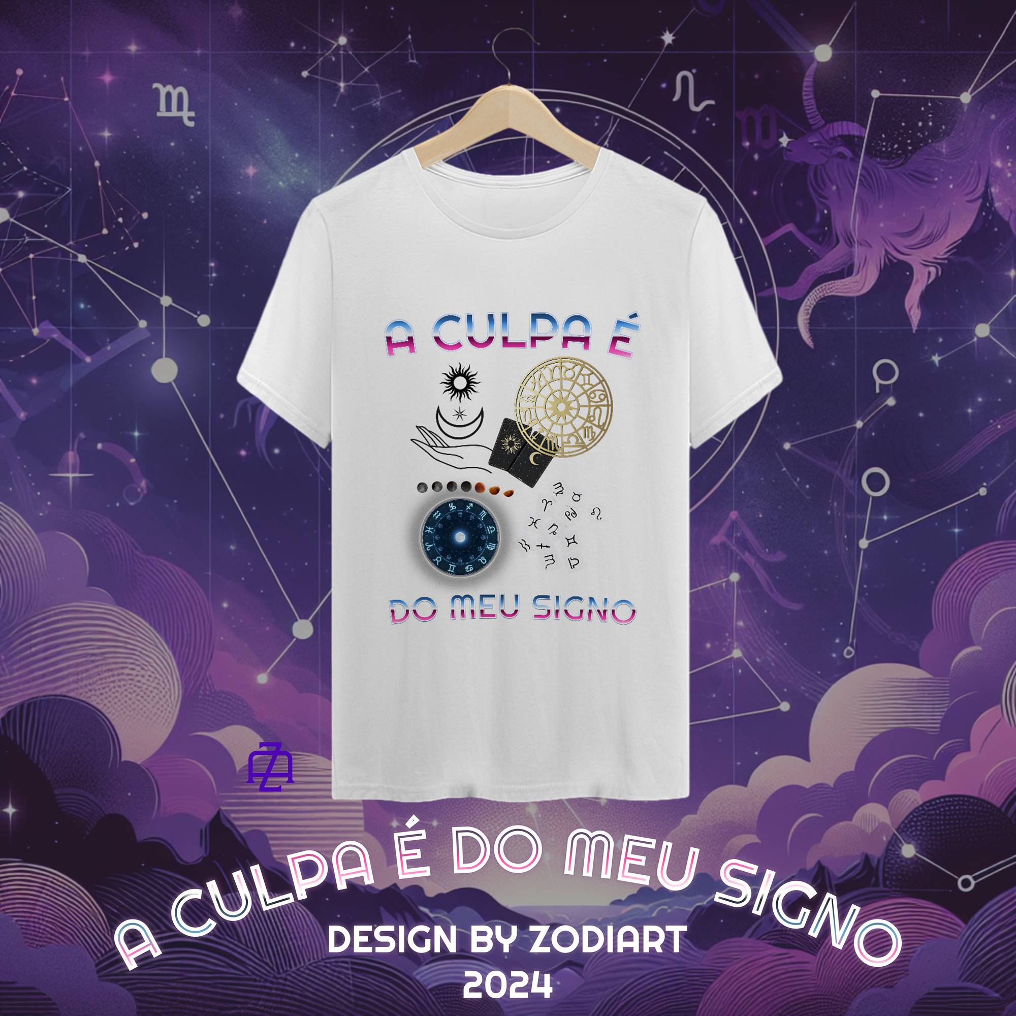 CAMISA - A CULPA É DO MEU SIGNO / BRANCA