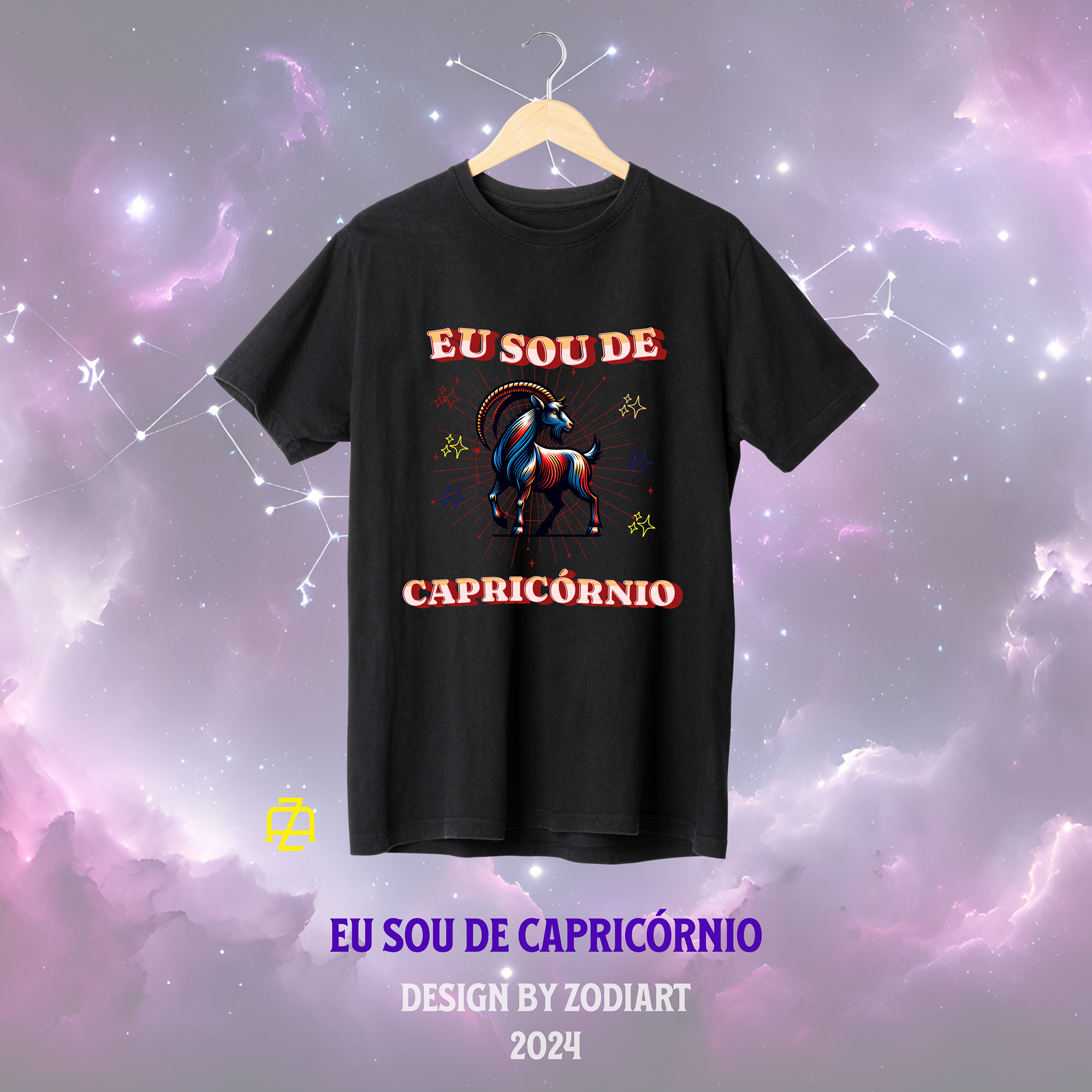 CAMISA - EU SOU DE CAPRICÓRNIO