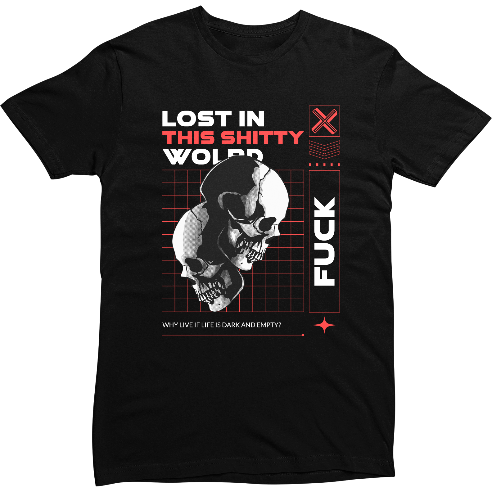 Camiseta Shitty World (Standard)