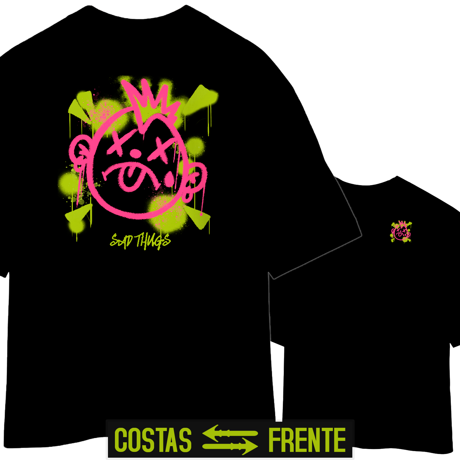 Camiseta Oversized Bandits (Premium)