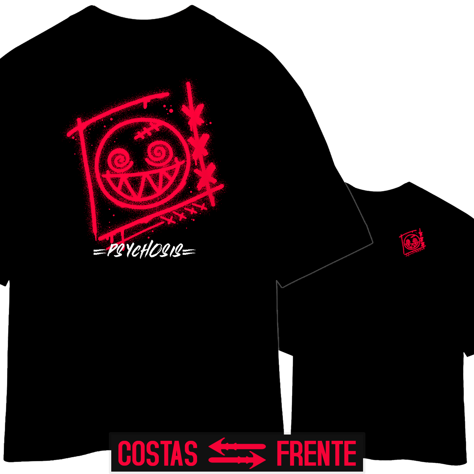 Camiseta Oversized Psicose (Premium)