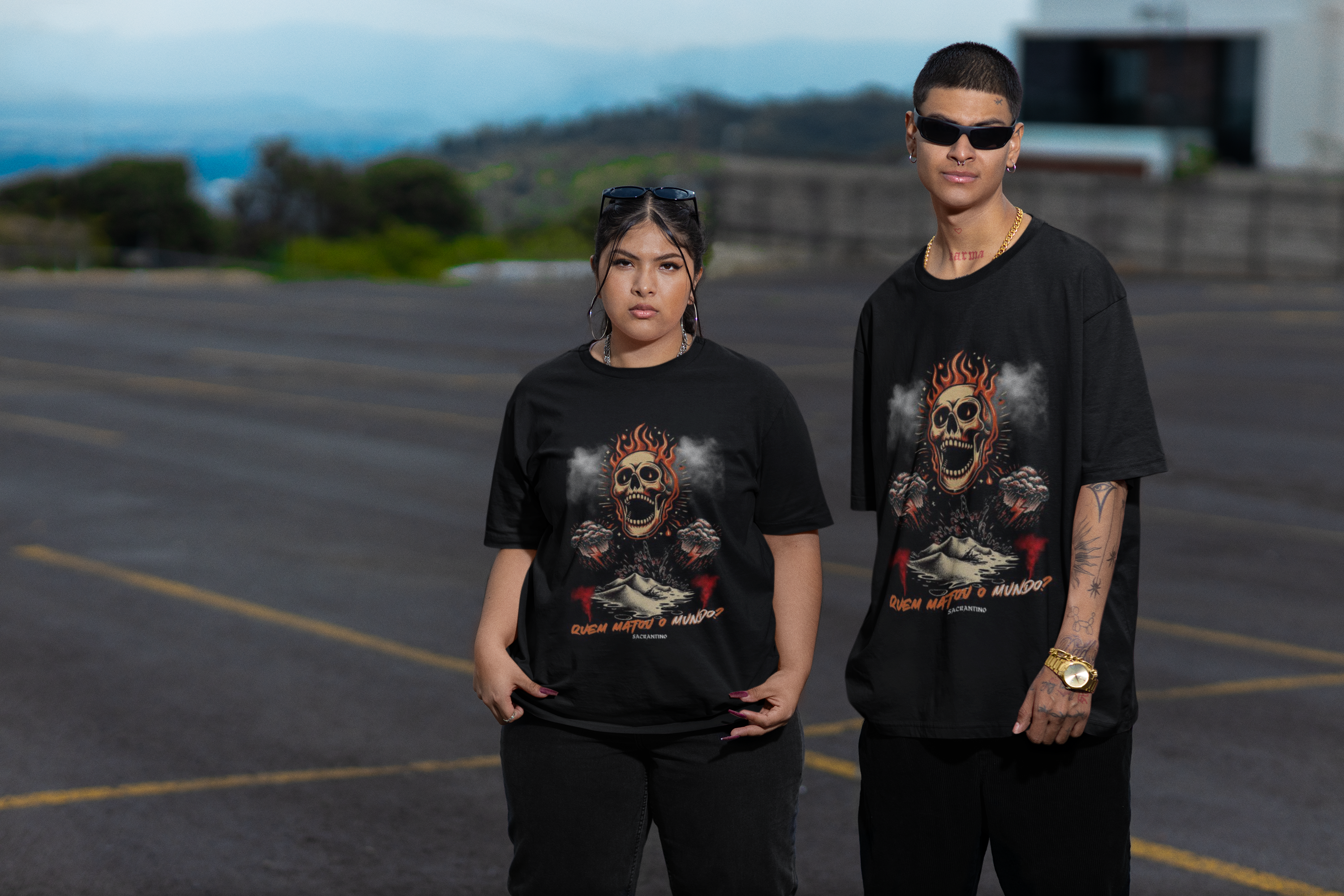 Camiseta plus Size 
