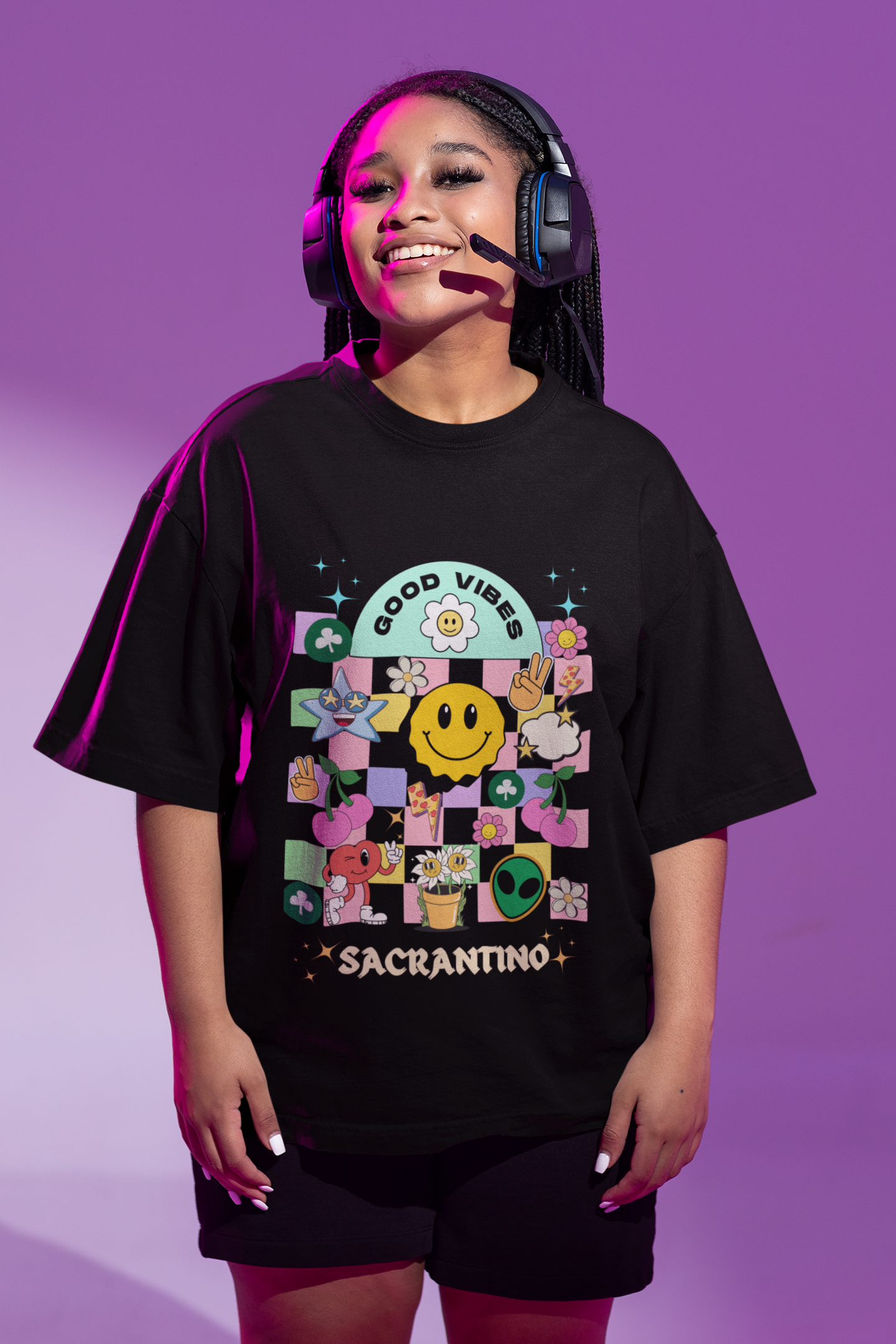 Camiseta plus Size 
