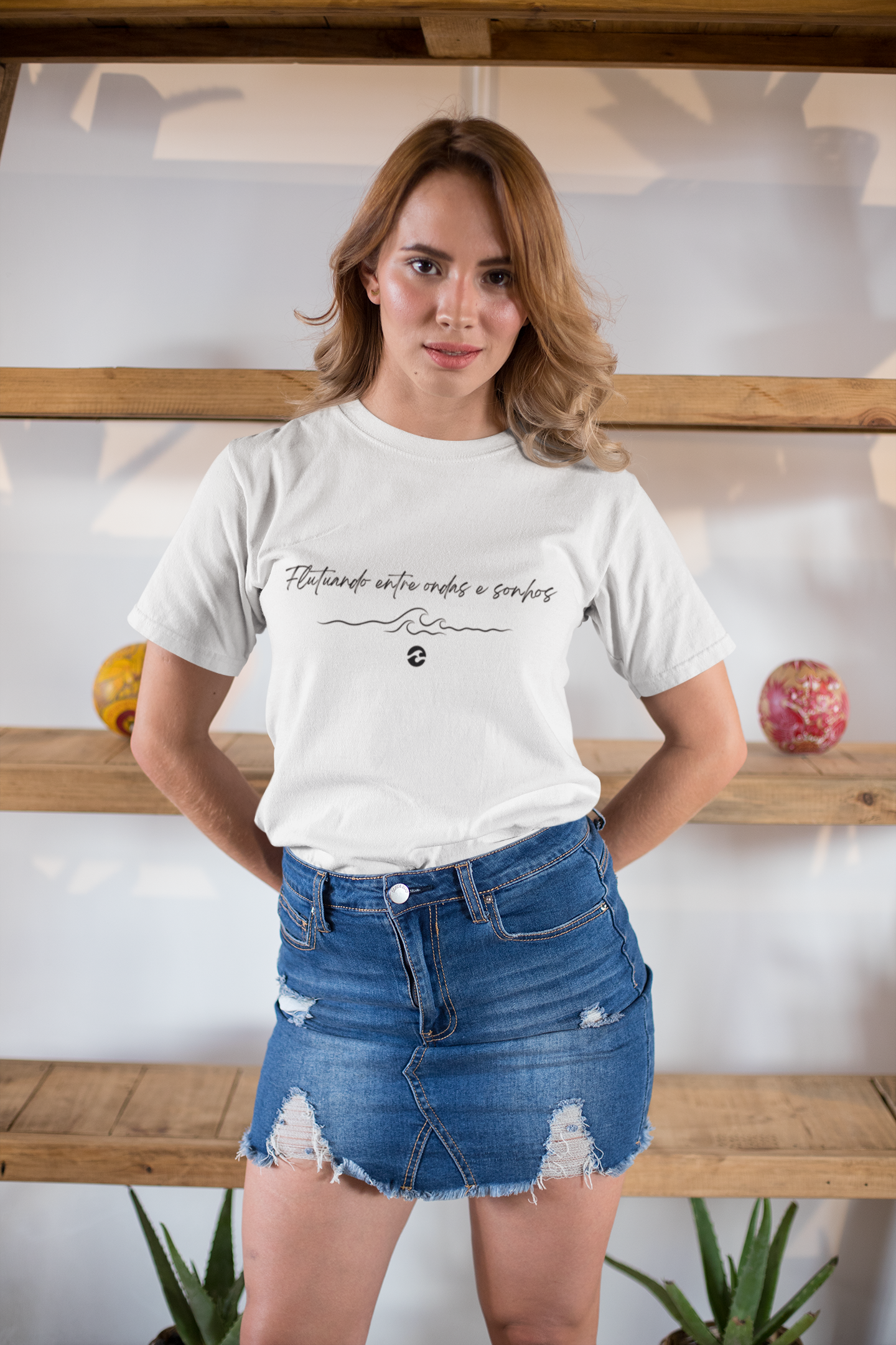 T-Shirt Flutuando