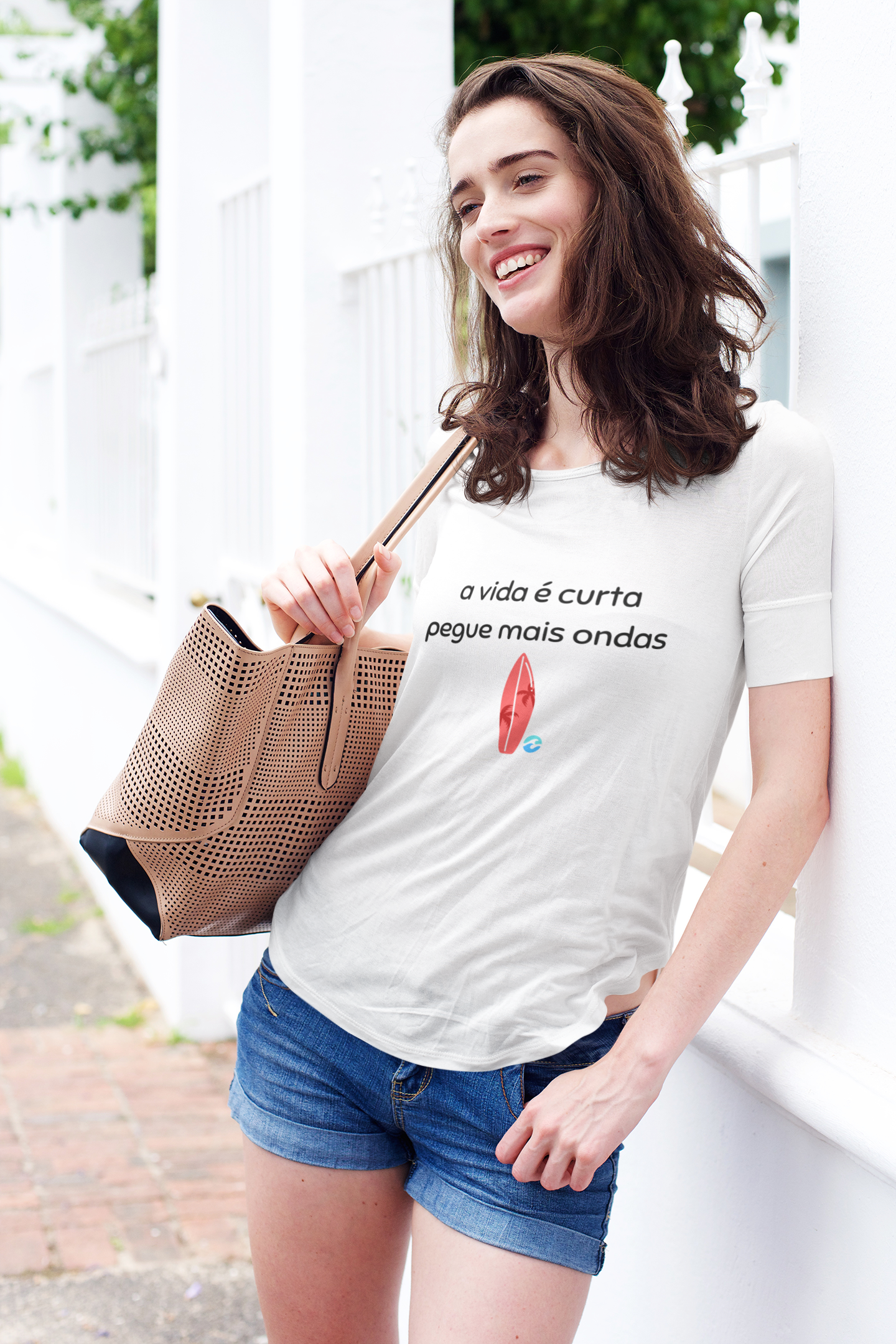 T-Shirt Pegue Mais Ondas