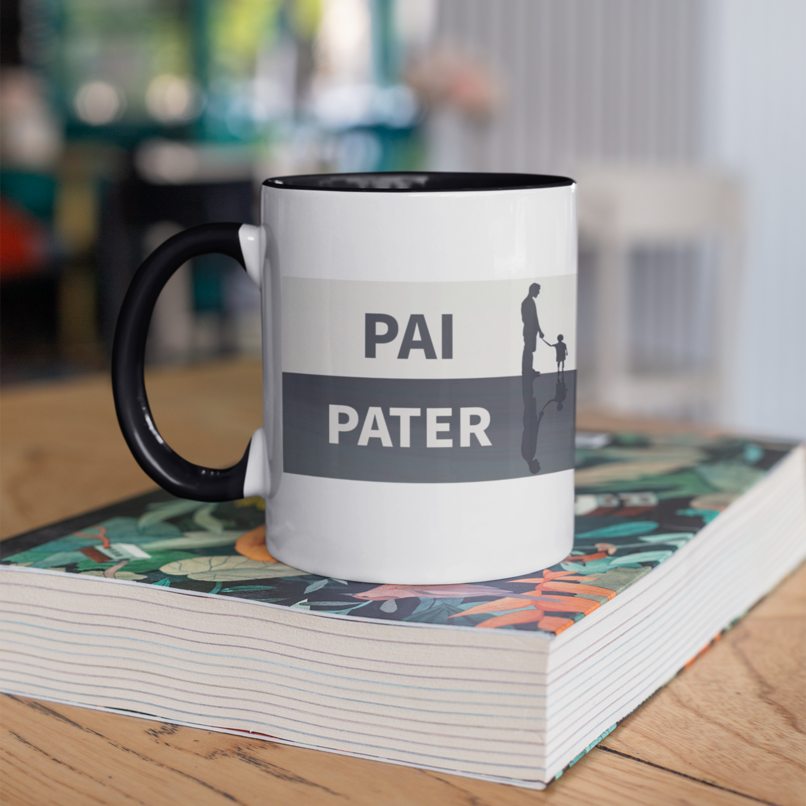 Caneca Mágica Humilitas- Pai, Exemplo de Fé e de Força