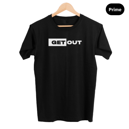 Get Out Prime - Unissex (preta)