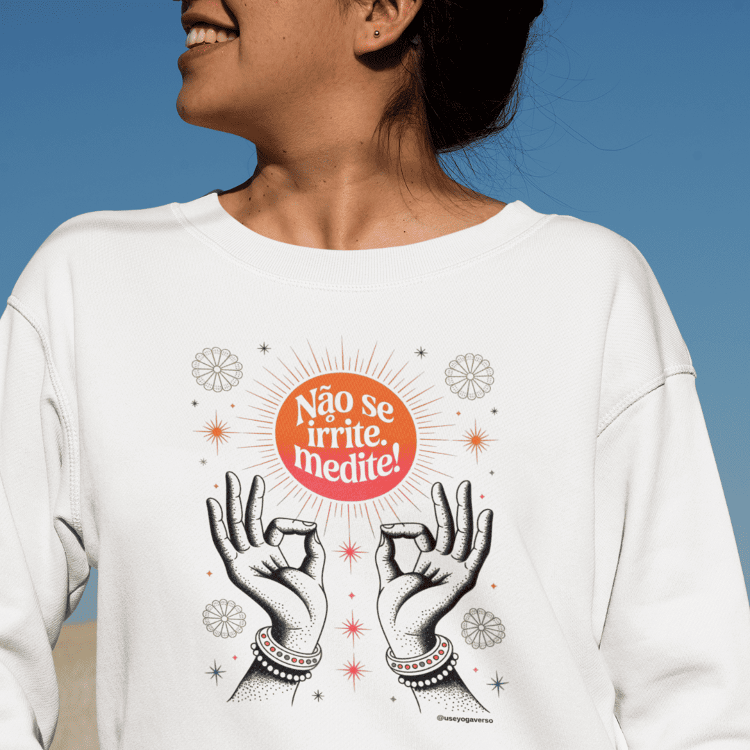 Moletom Yoga - Medite!