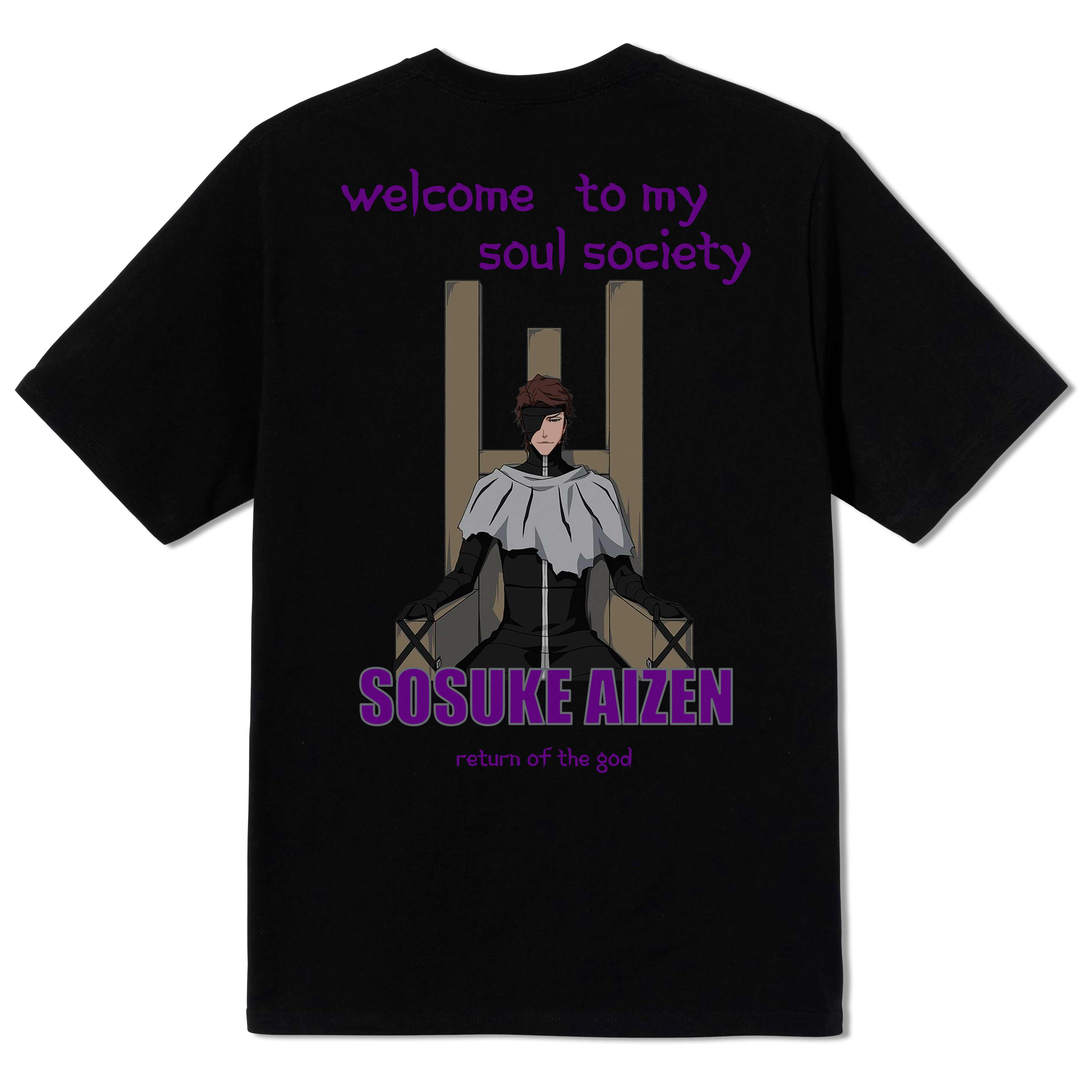 Camiseta Oversized Aizen Guerra