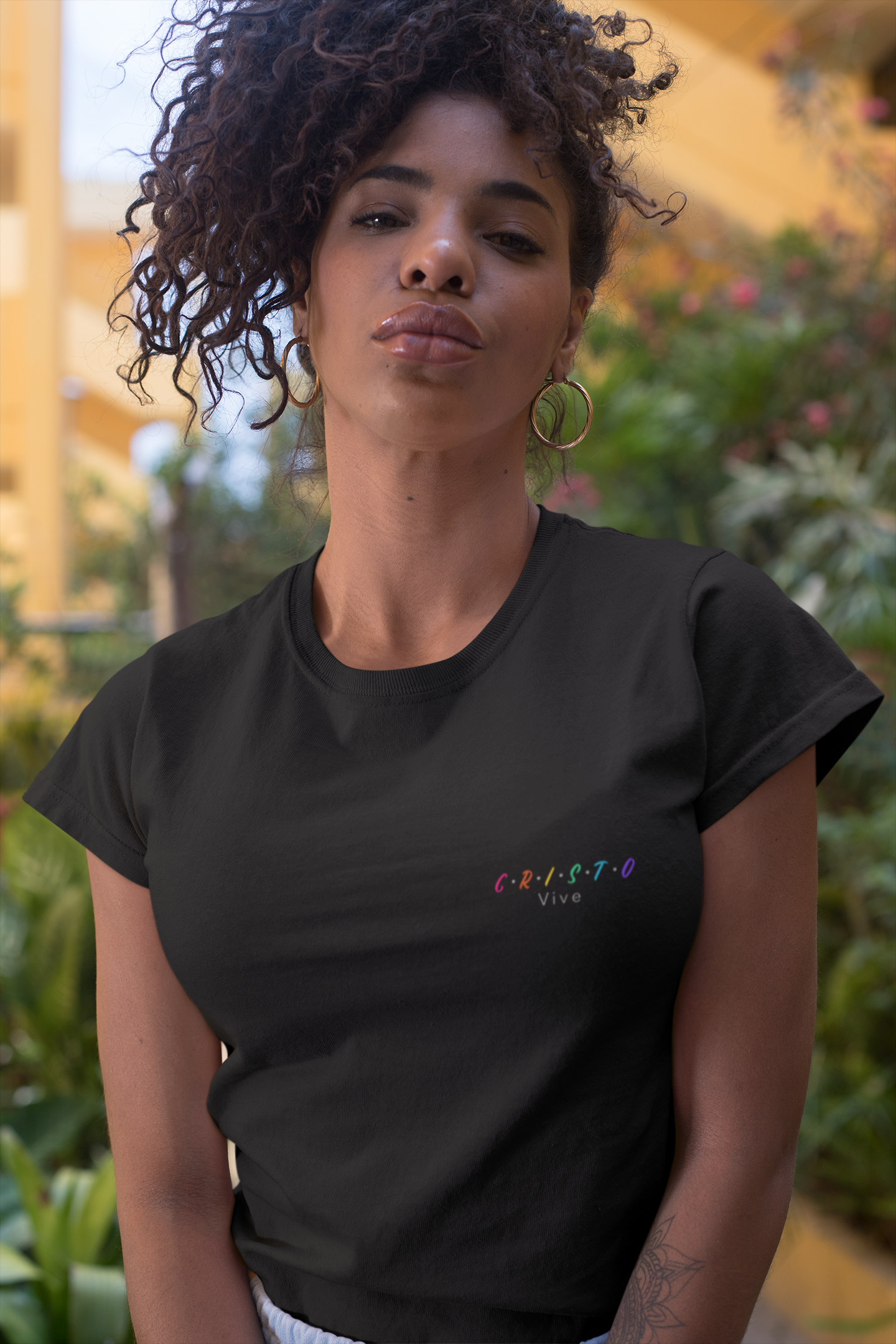 Camiseta Baby Cristo Vive Stare