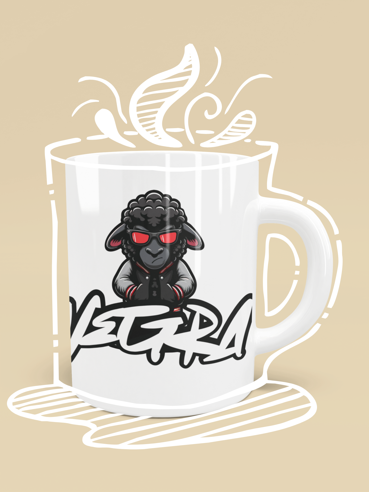 Caneca Ovelha Negra