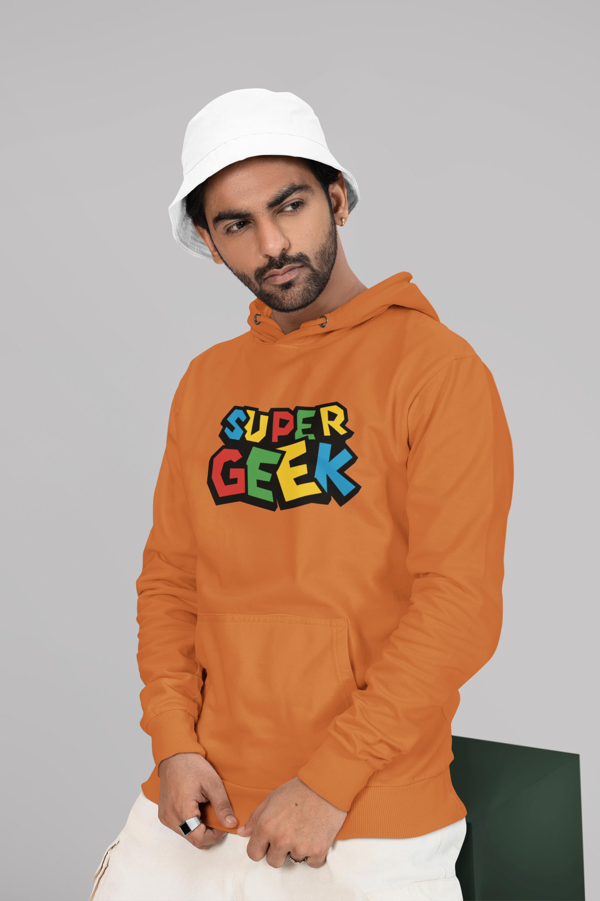 Moletom Canguru Super Geek
