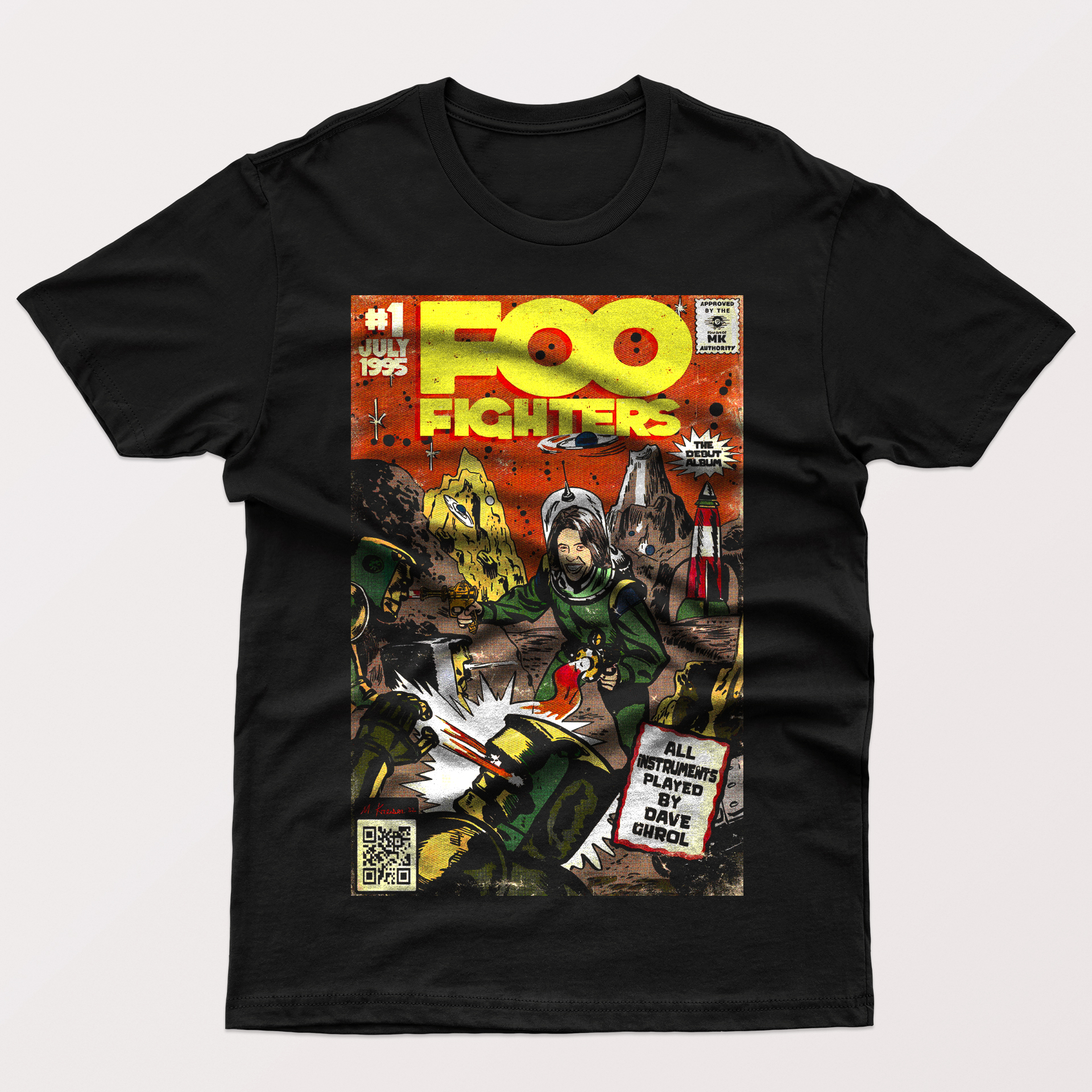 FOO FIGHTERS 1995 - COMIC DEFF