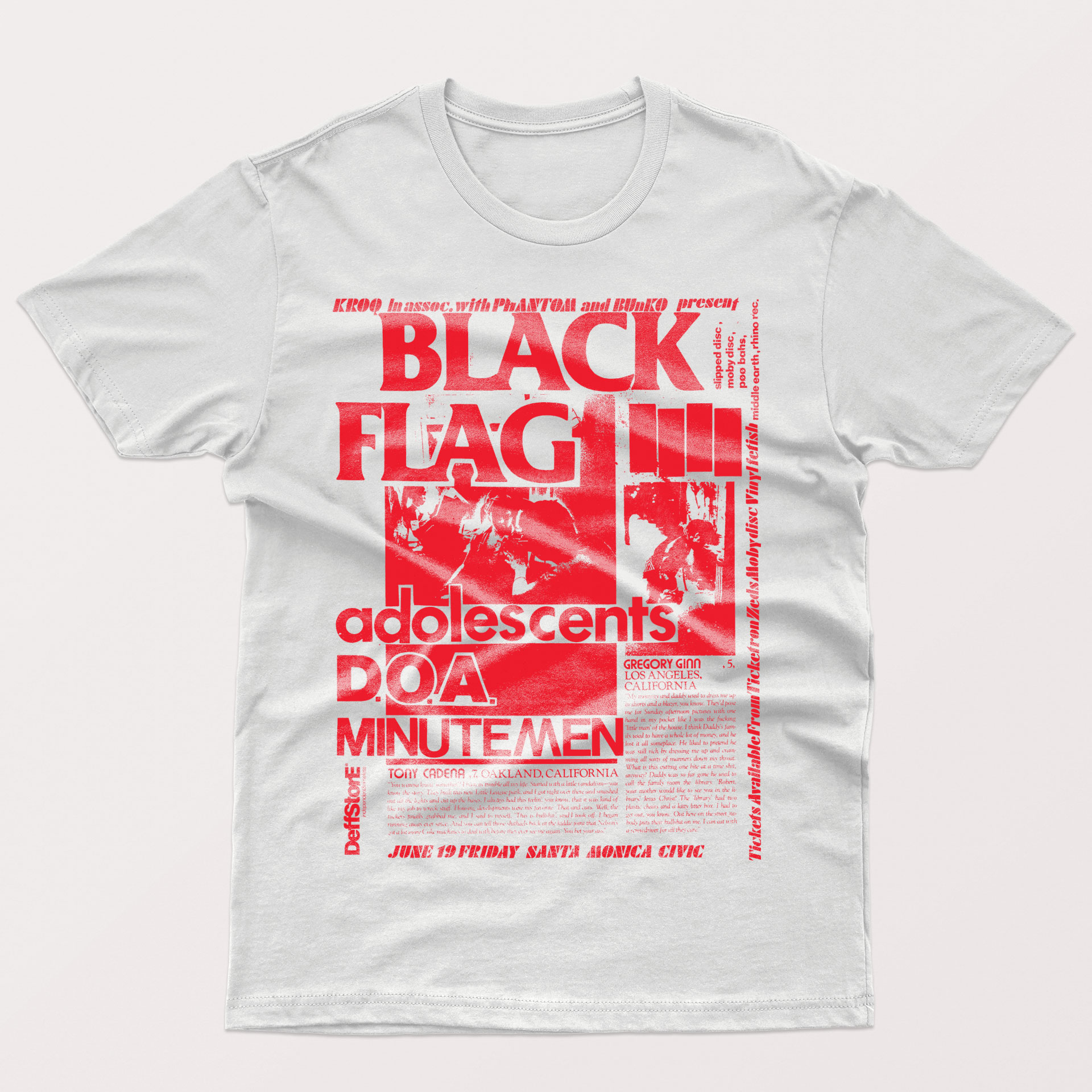 BLACK FLAG - LIVE SANTA MONICA