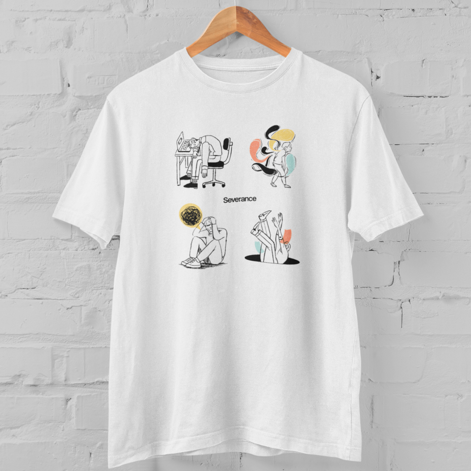 Camiseta Ruptura (Severance) Masculina e Feminina