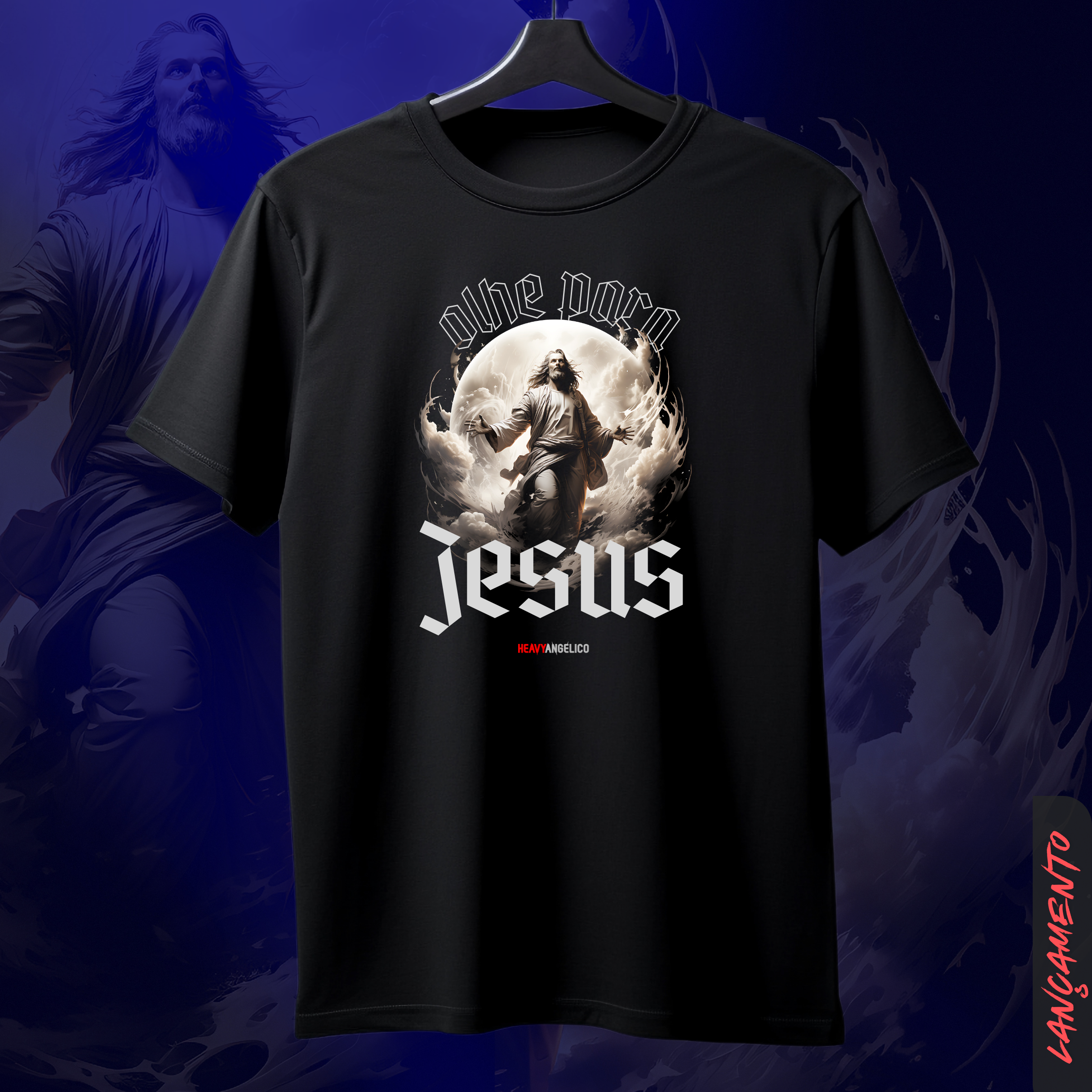 Olhe para Jesus - Camiseta Unissex