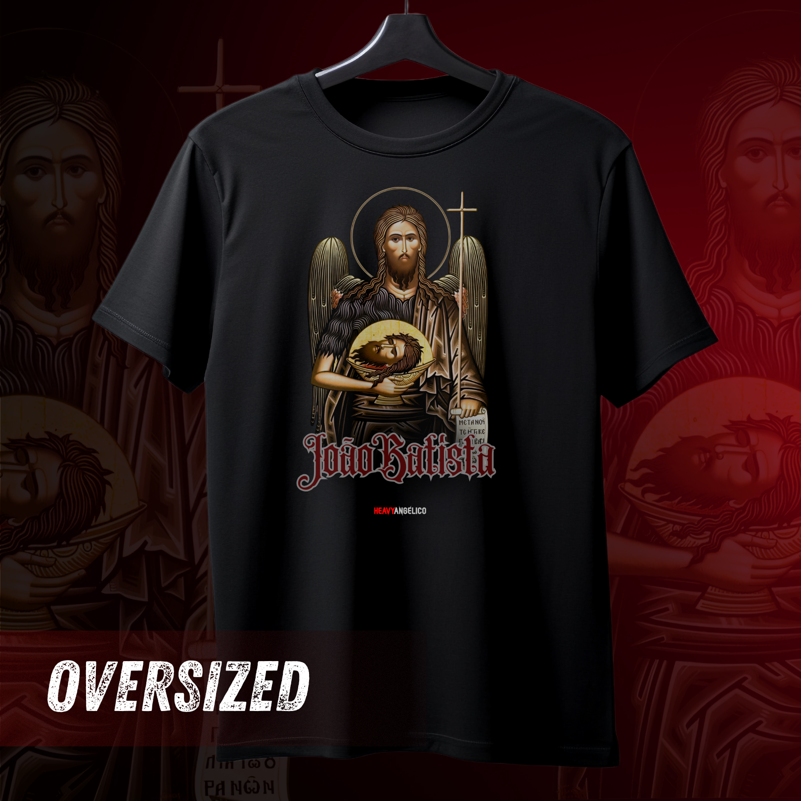João no Prato - Camiseta Oversized