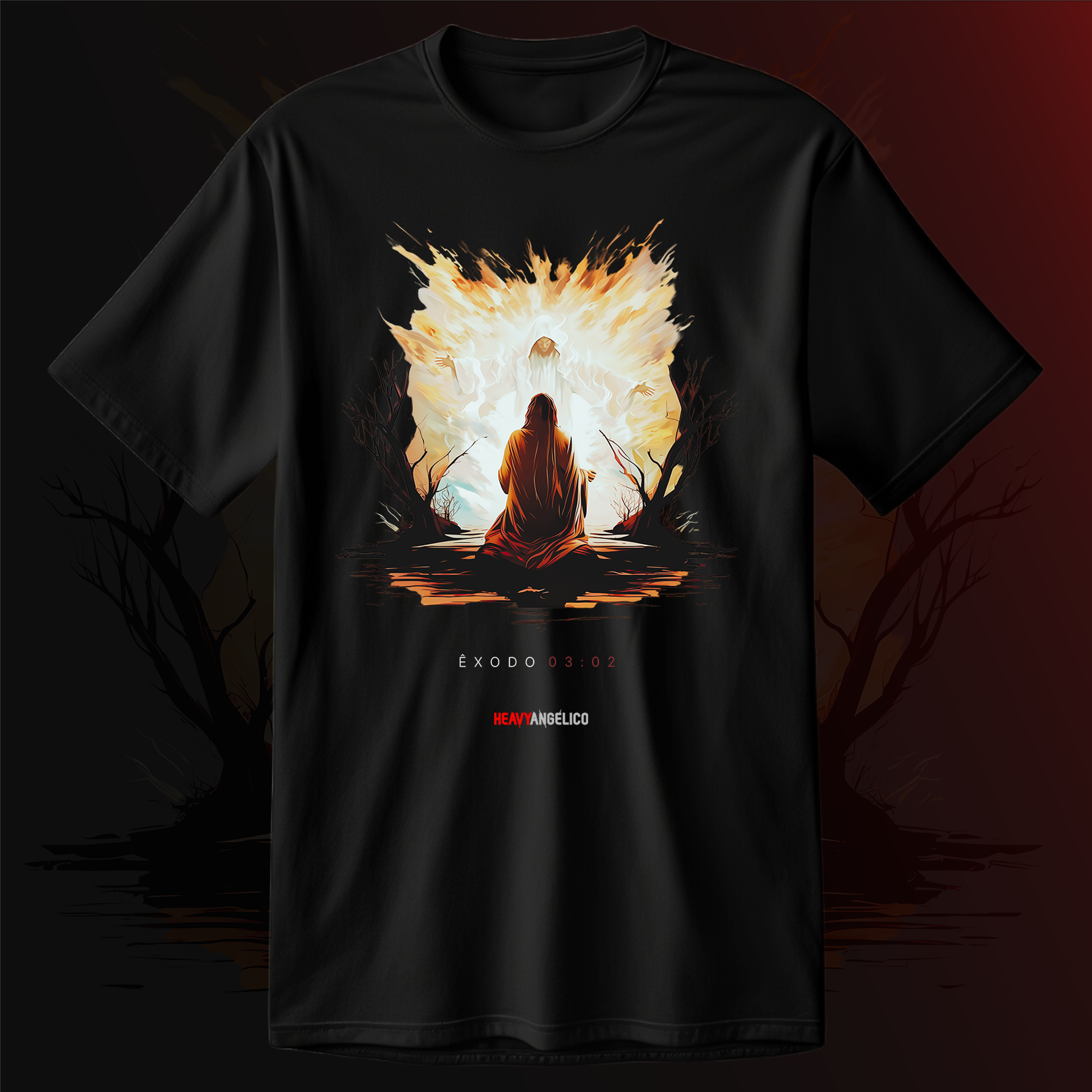 Burning Bush - Camiseta Unissex