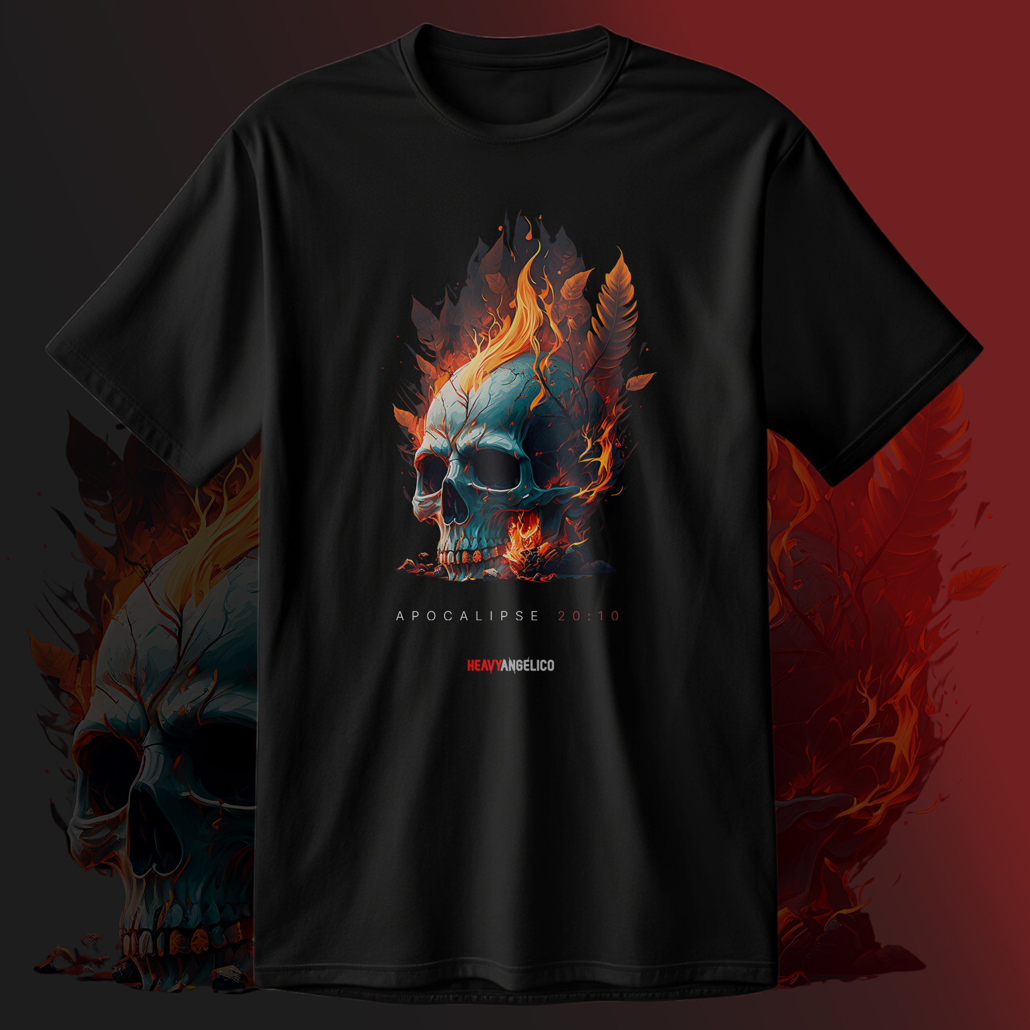  Apocalipse 20:10 - Camiseta Unissex