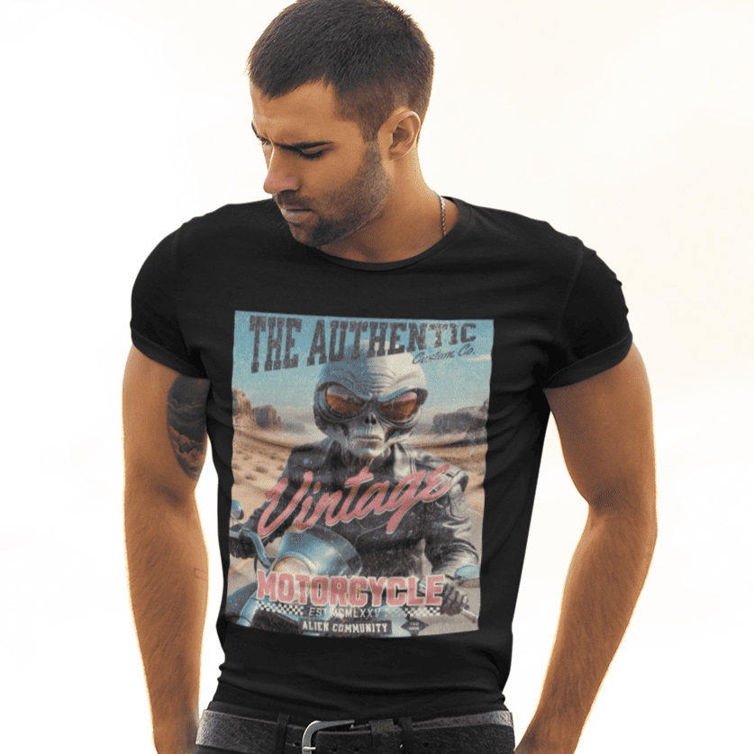 Camisa Alien Motorcycle Vintage