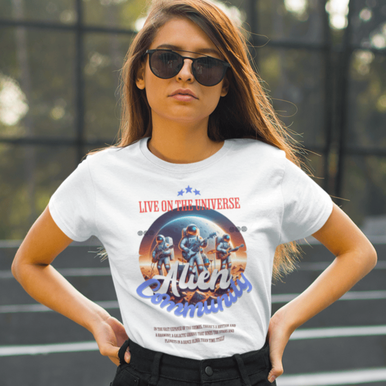 Camisa Live on the Universe