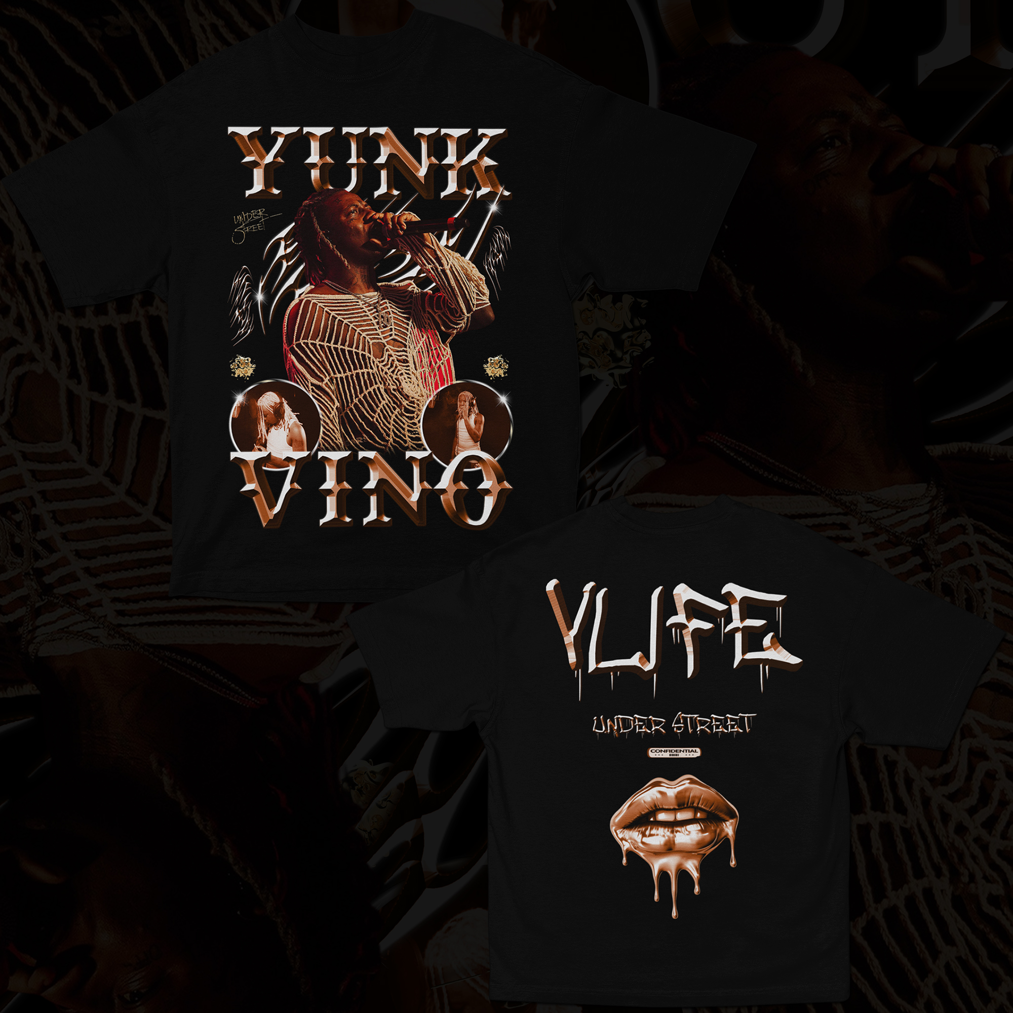 YUNK VINO (FRENTE E COSTAS)