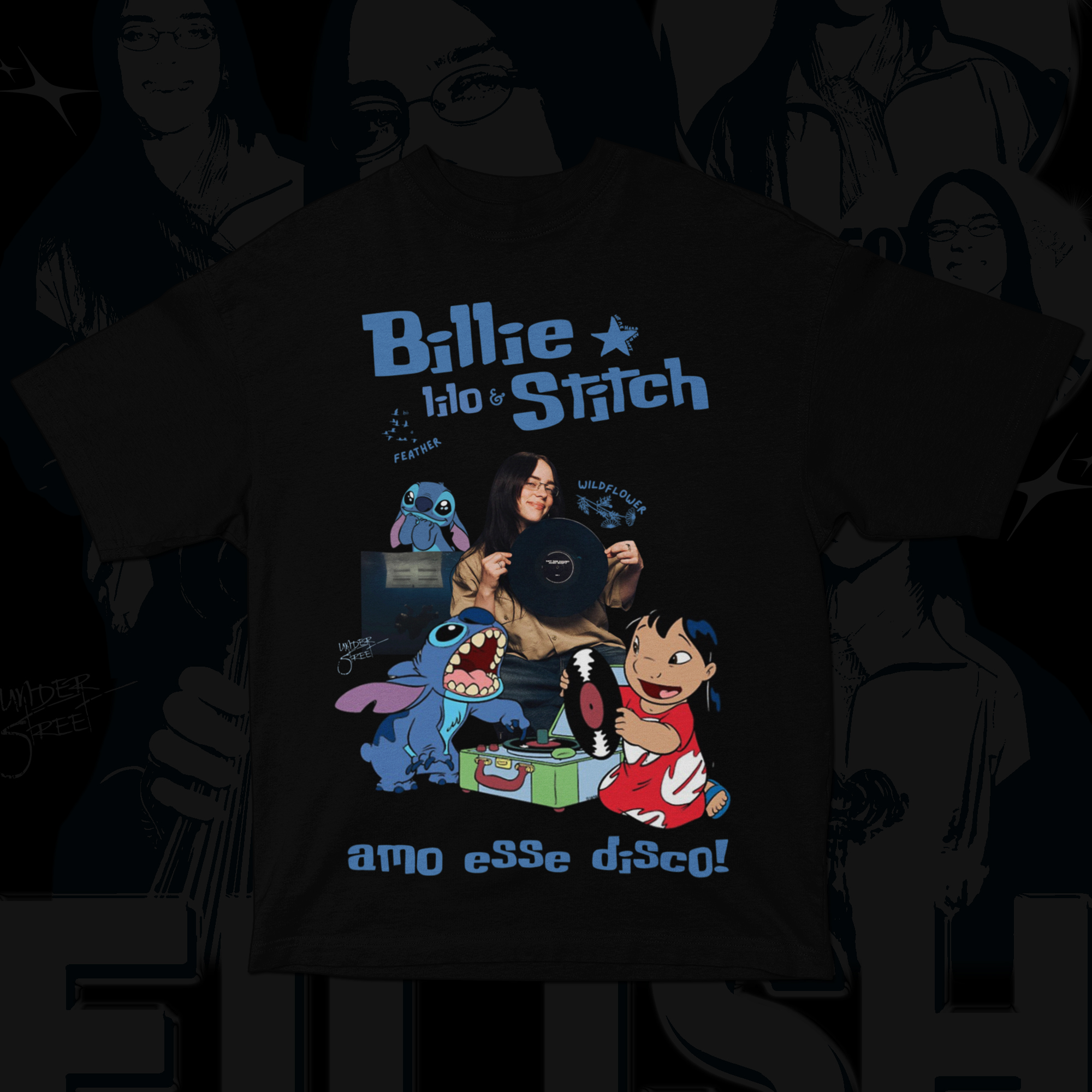 BILLIE LILO & STITCH (SÓ FRENTE)