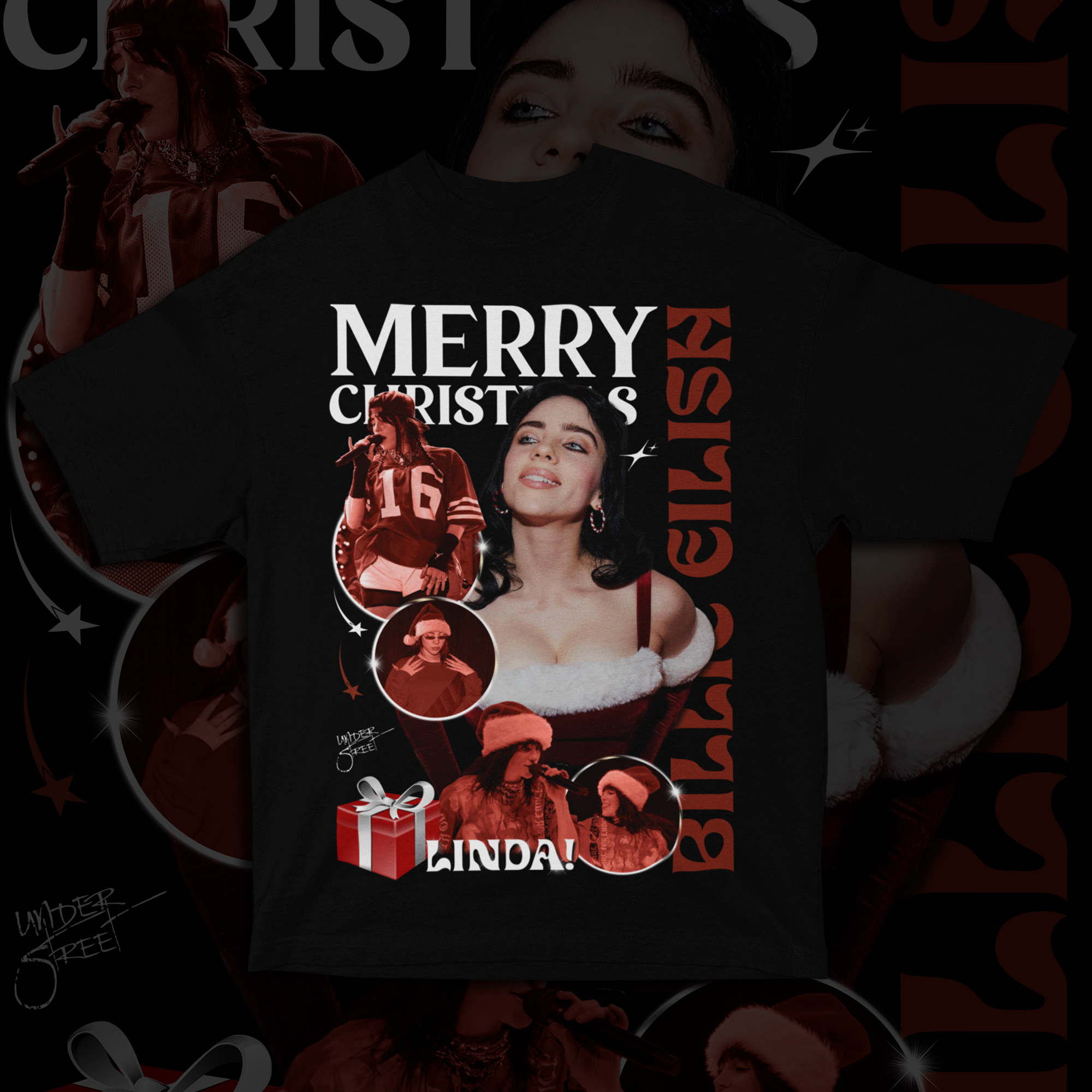 BILLIE EILISH NATAL (SÓ FRENTE) 