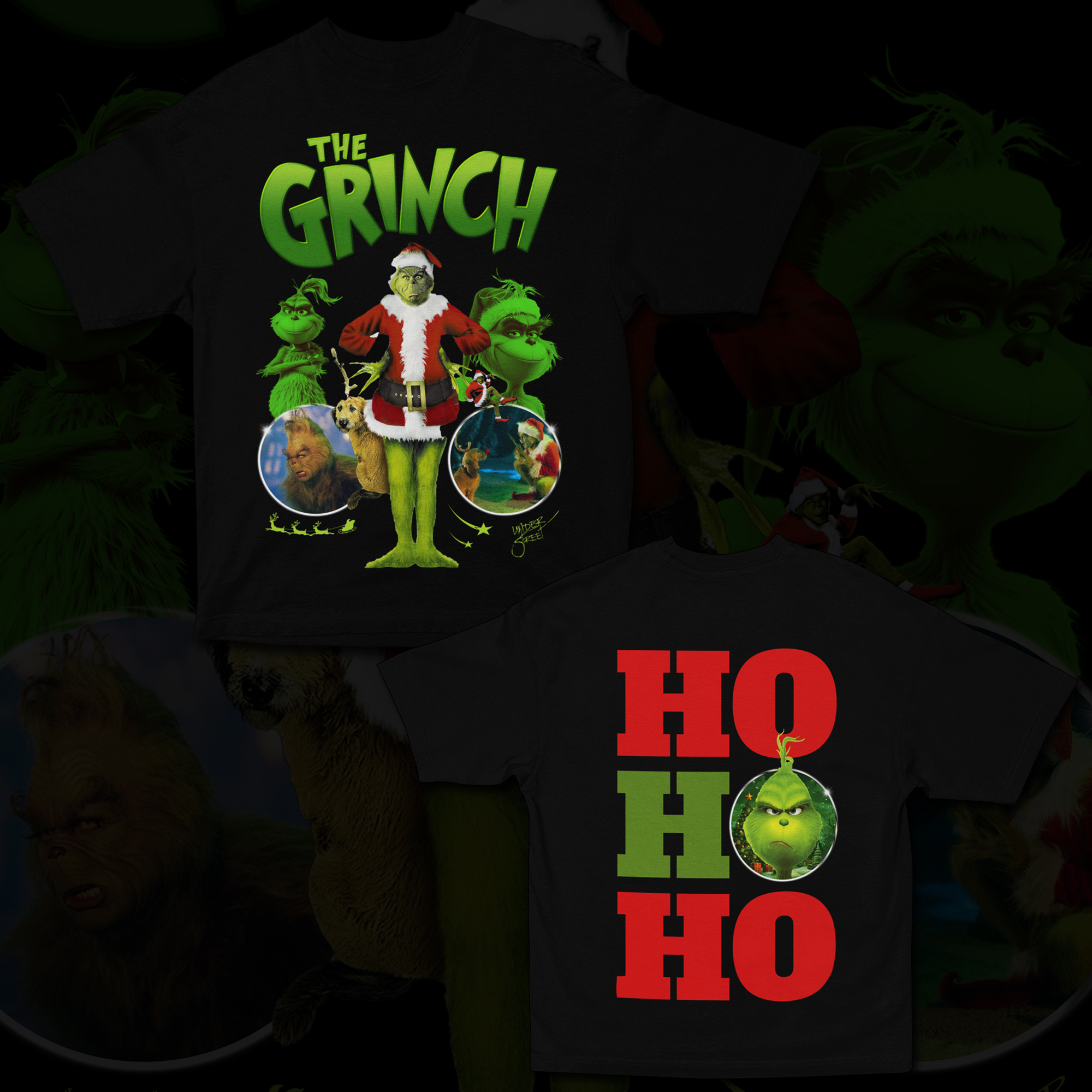 THE GRINCH BOOTLEG (FRENTE E COSTAS)
