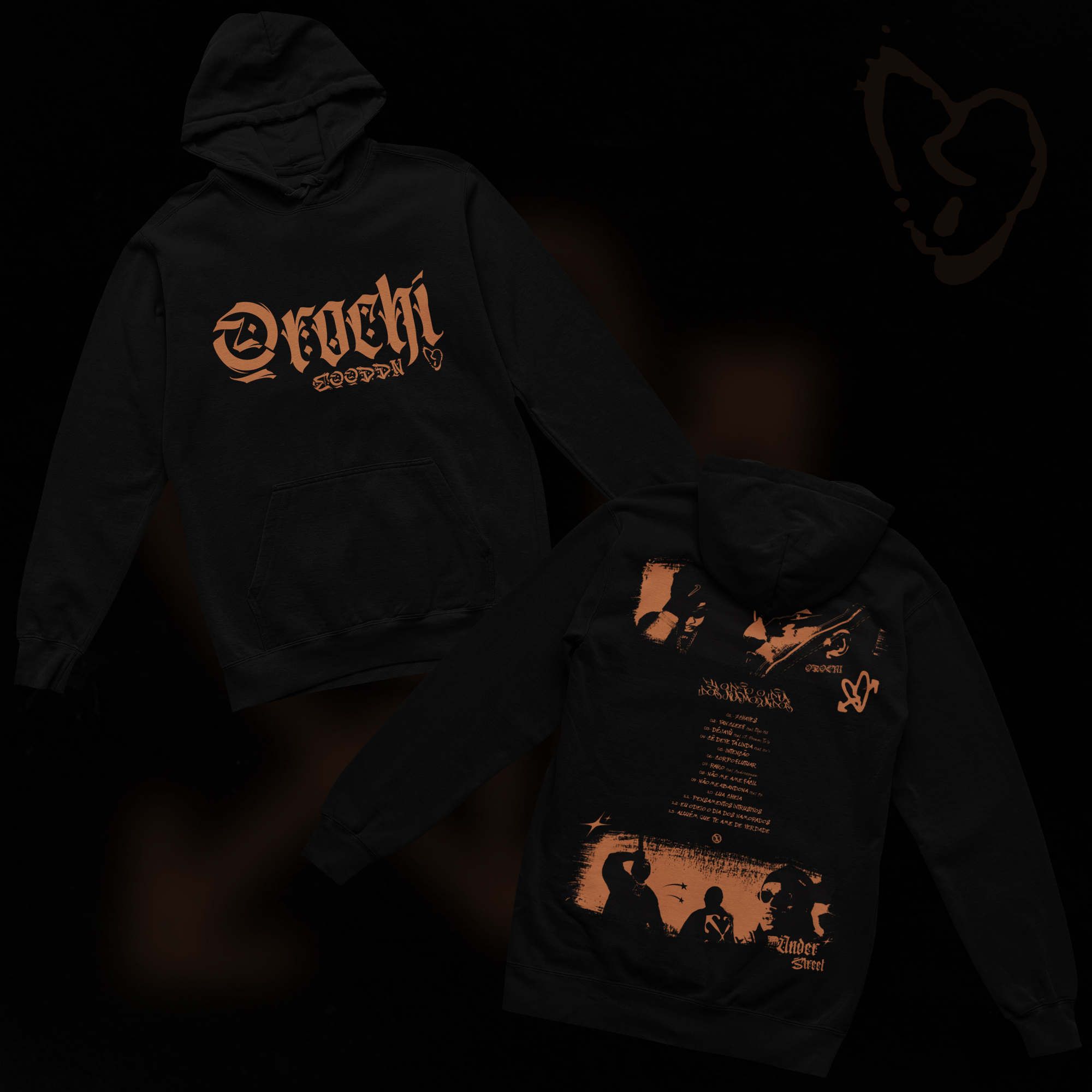 MOLETOM OROCHI TRACK (FRENTE E COSTAS)