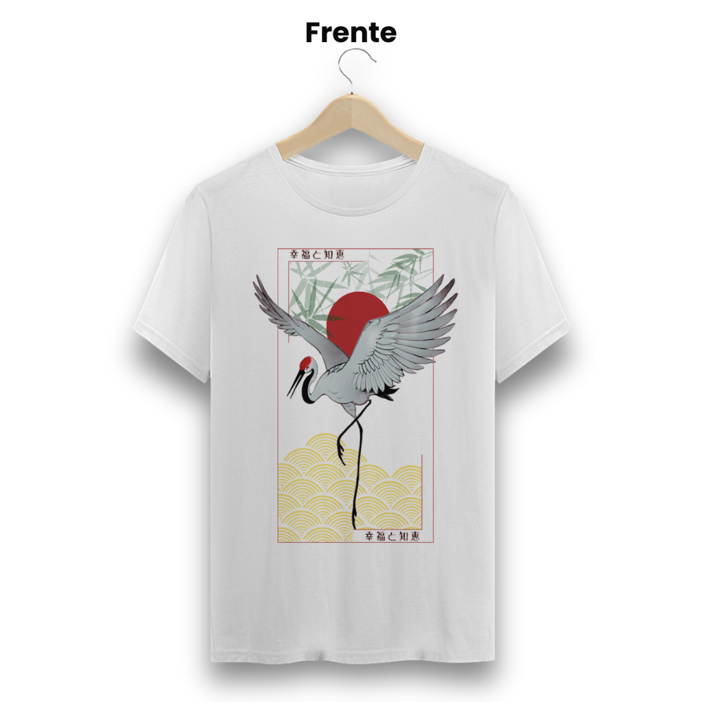 Camiseta - Tsuru Garça Japonesa 