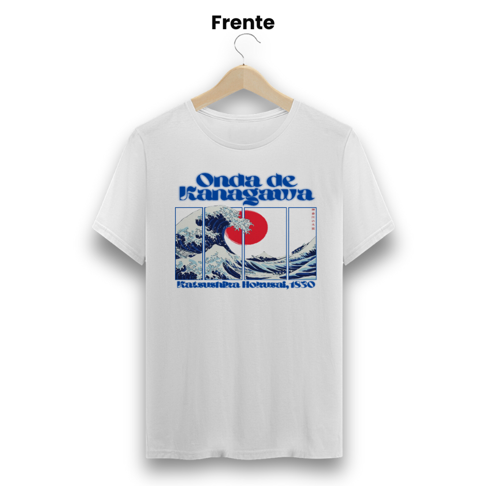 Camiseta - Onda de Kanagawa