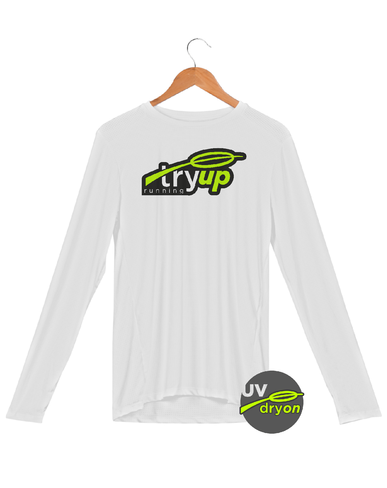 manga longa tryUP playup .running II // dryON UV
