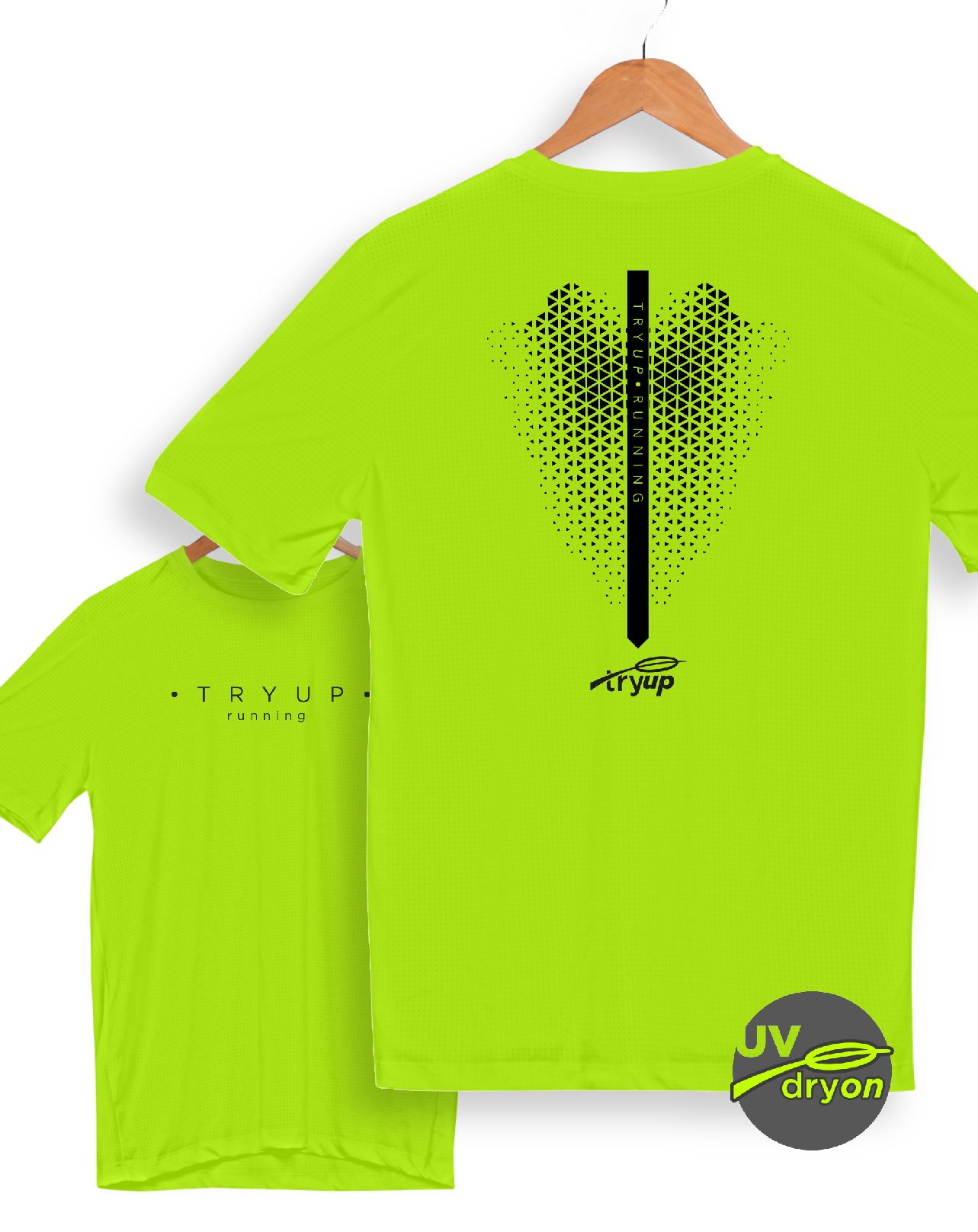 camiseta tryUP playup .running I // dryON UV