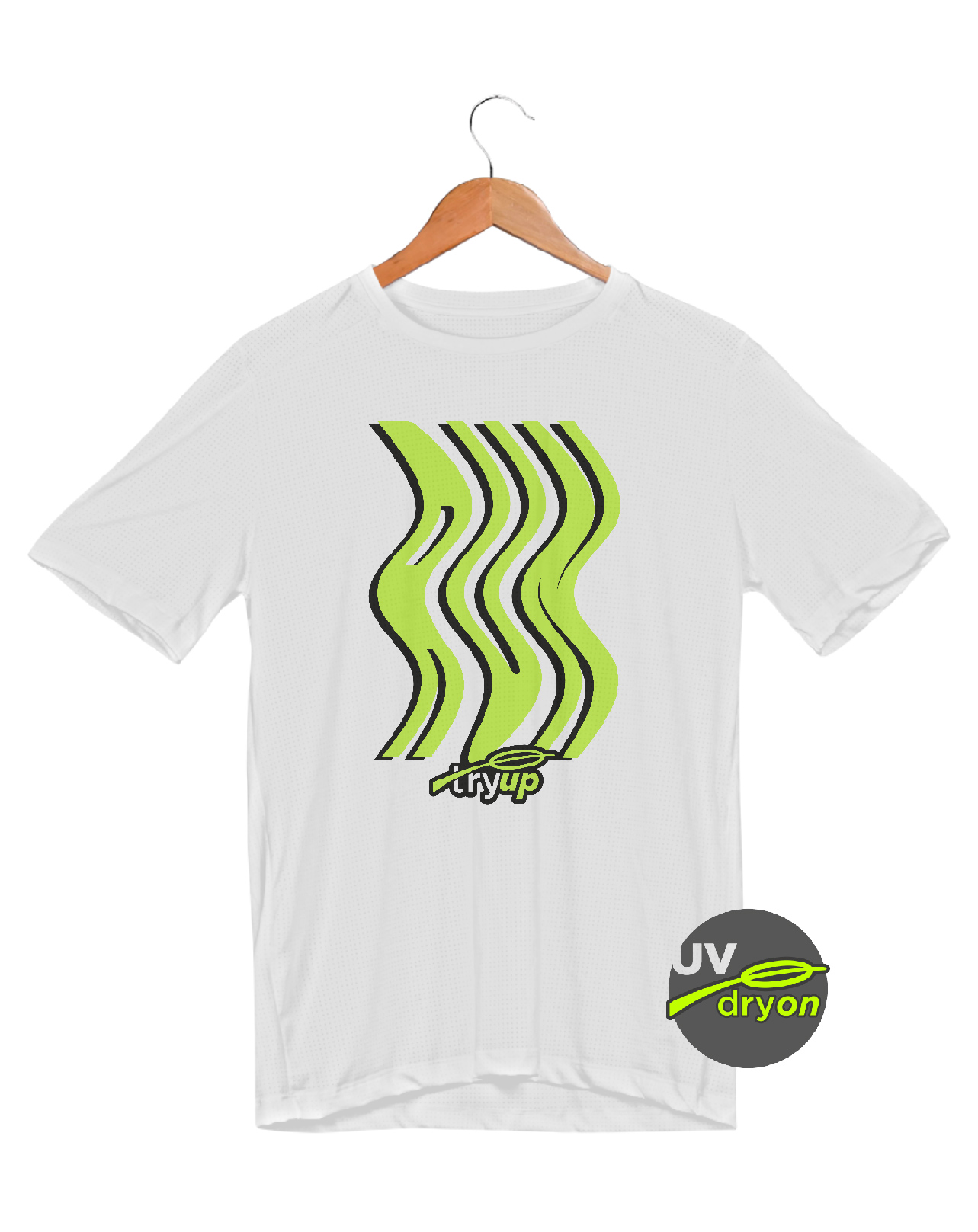 camiseta tryUP playup .RUN // dryON UV