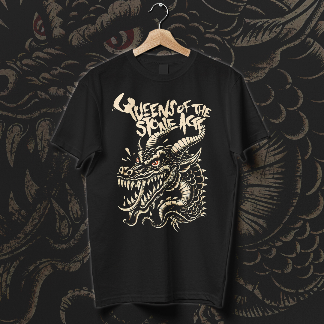 Camiseta Queens Of The Stone Age | Ashborn Serpent
