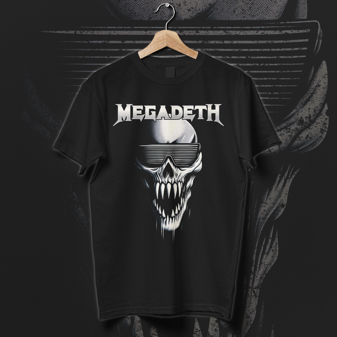 Camiseta Megadeth | Peacebound Skull